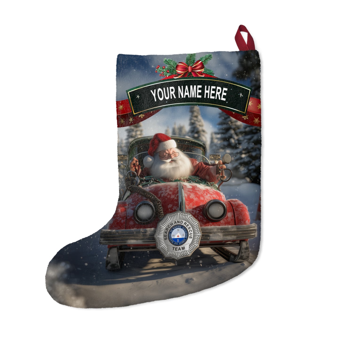 SAR Santa Responding Stocking