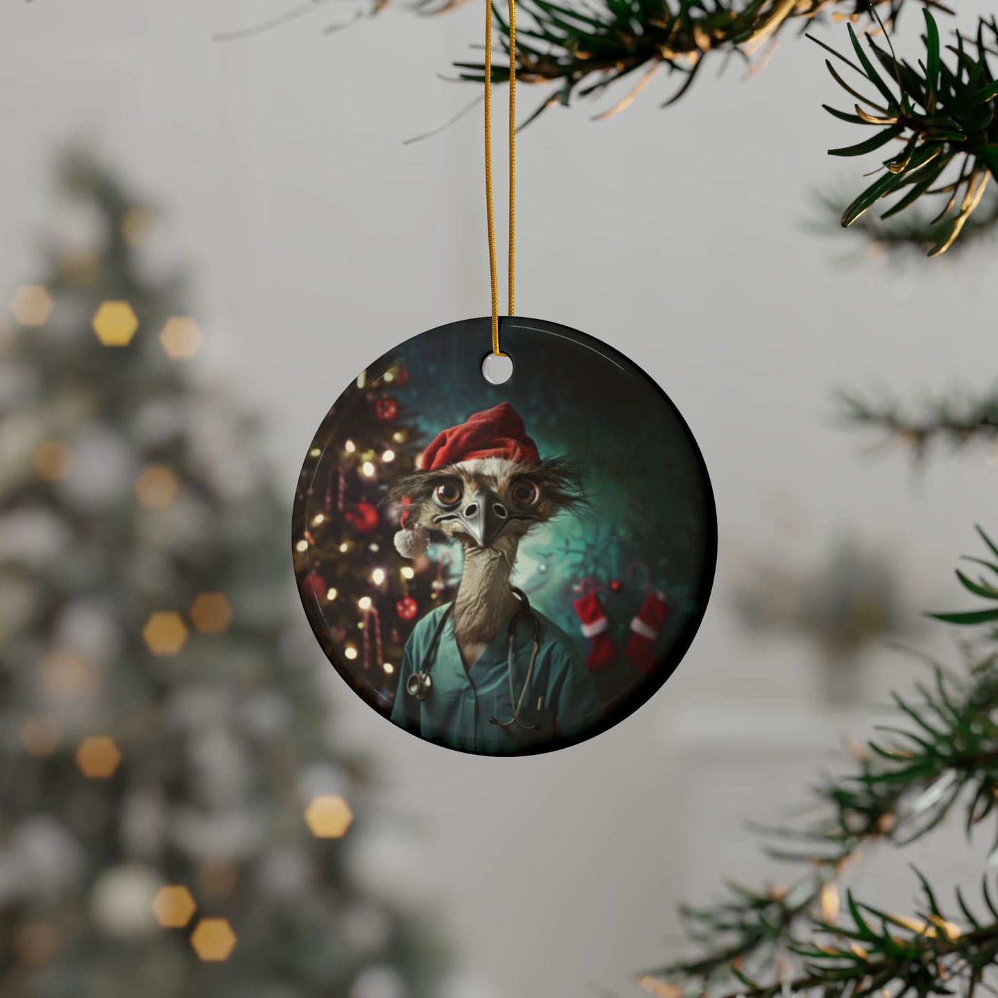 Dr. Emu Ornament