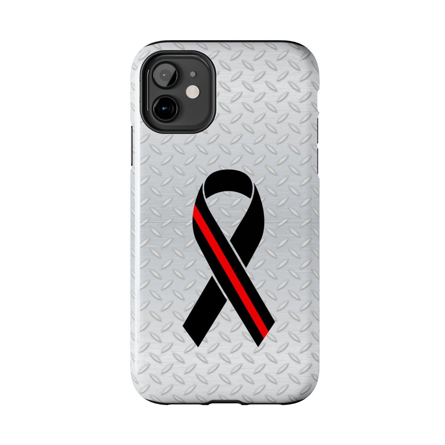 Red Line Ribbon Tough Phone Cases