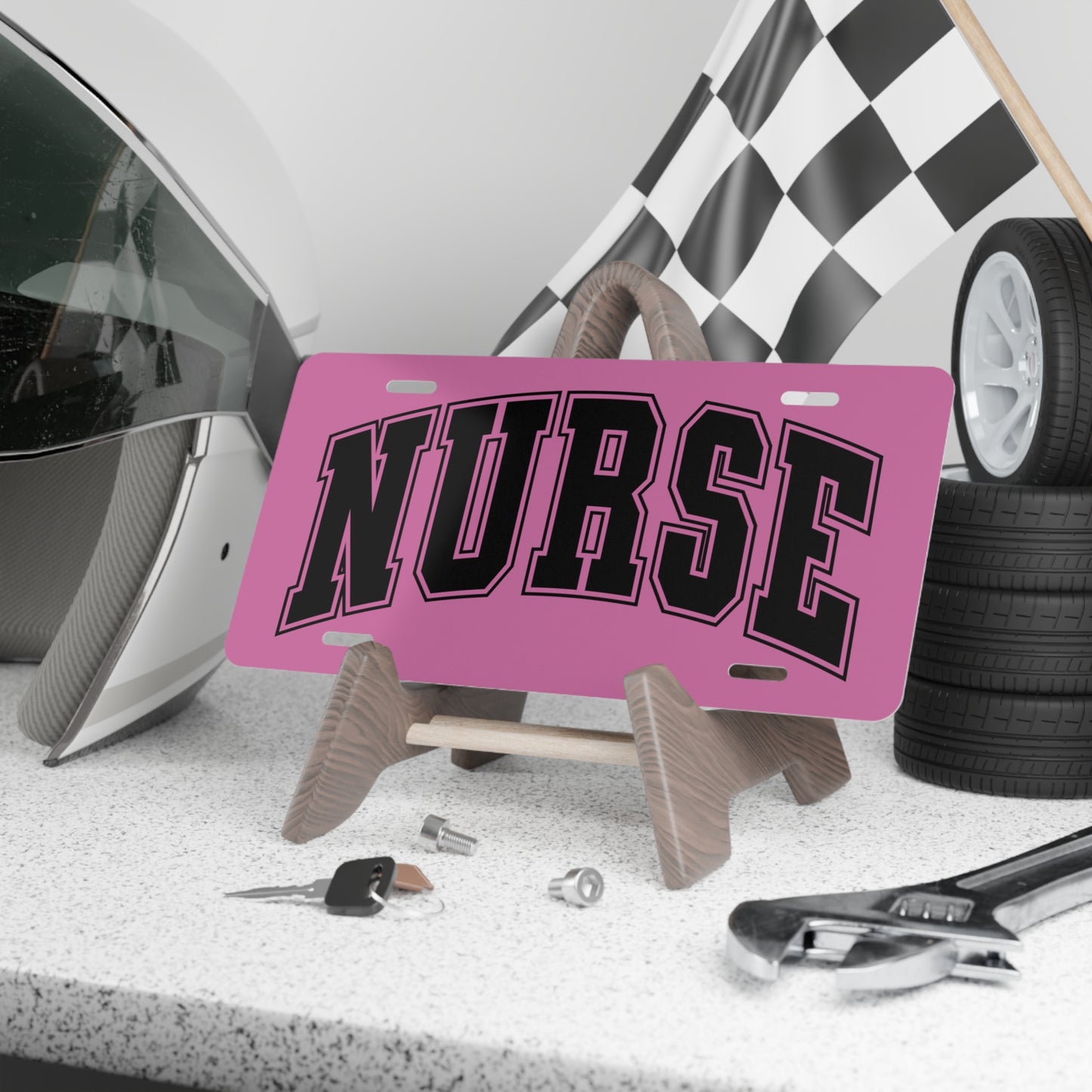 Nurse License Plate