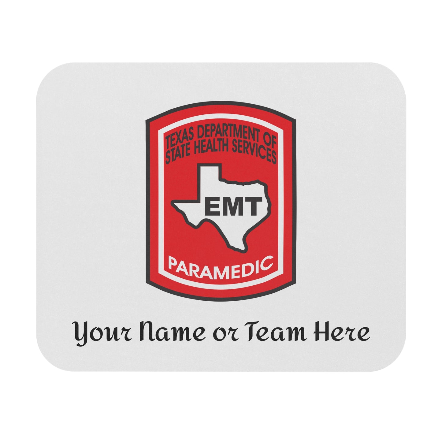 TX Paramedic Custom Mouse Pad