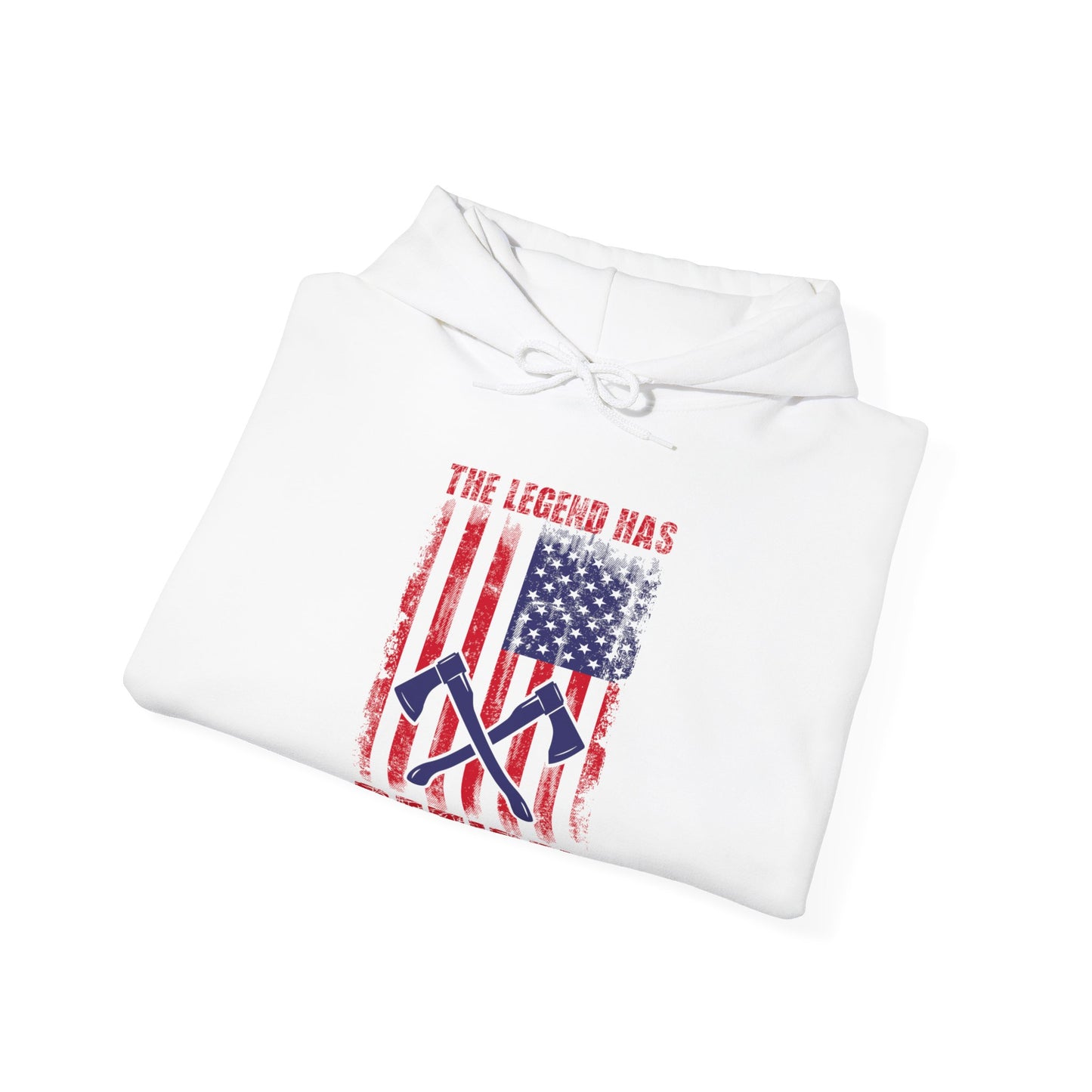 The Legend Has Retired Firefighter Hoodie