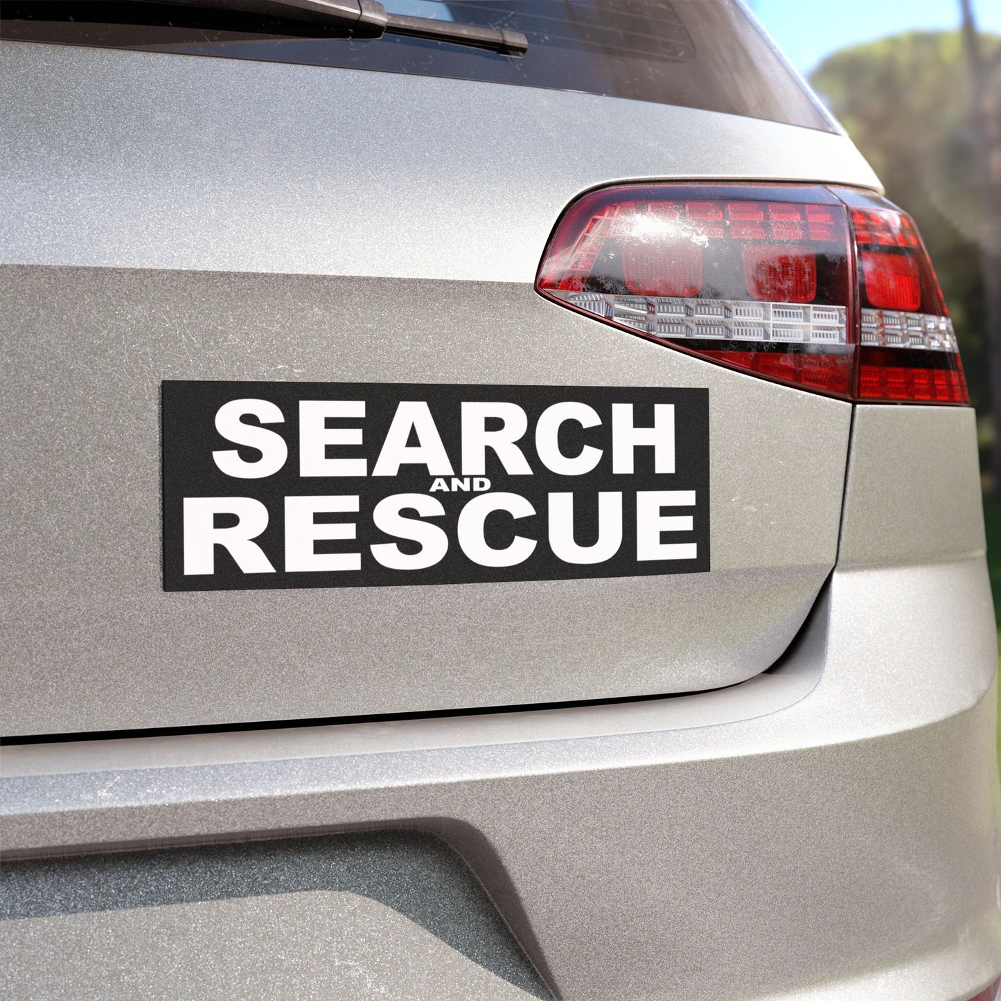 Search and Rescue Car Magnet