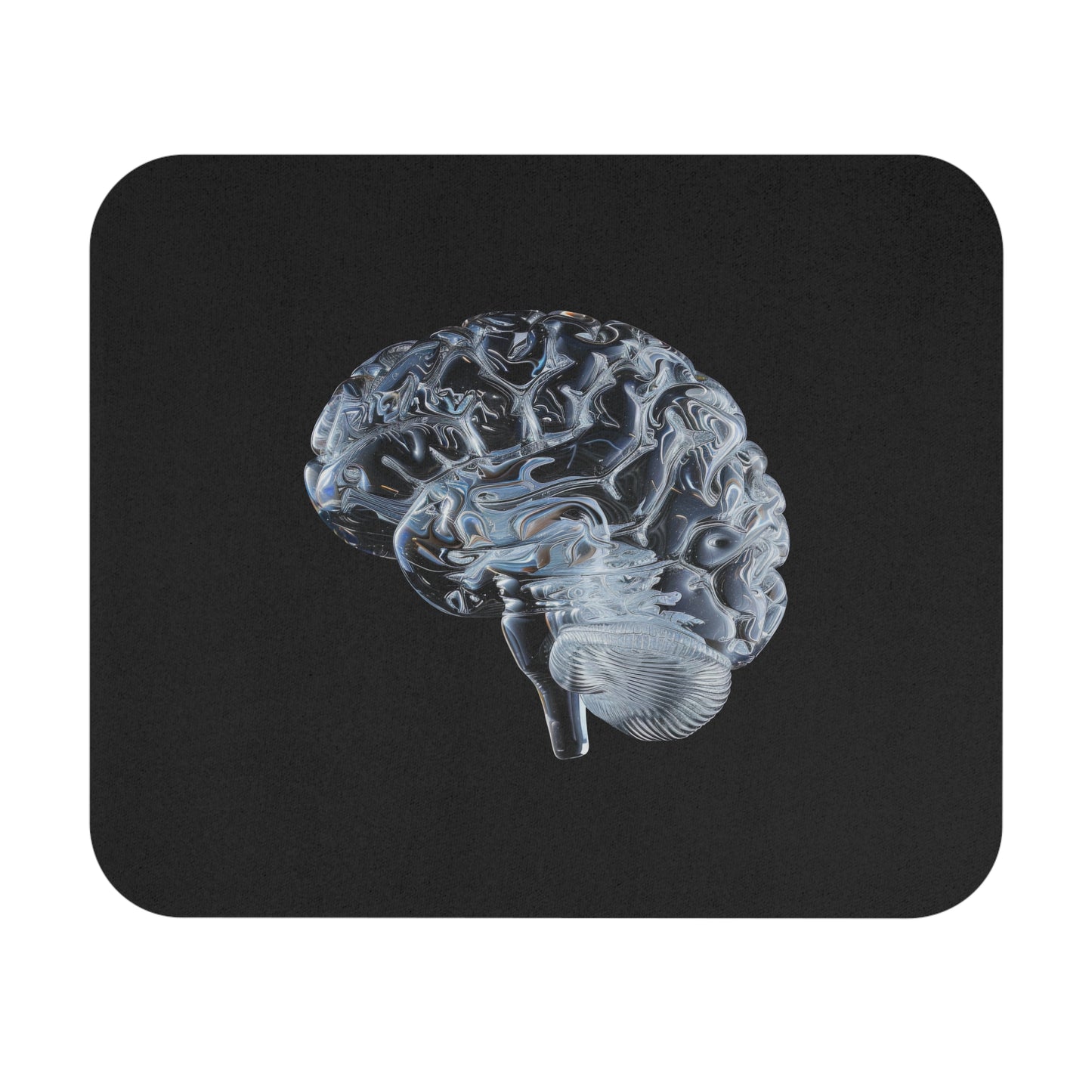 Glass Brain Mouse Pad