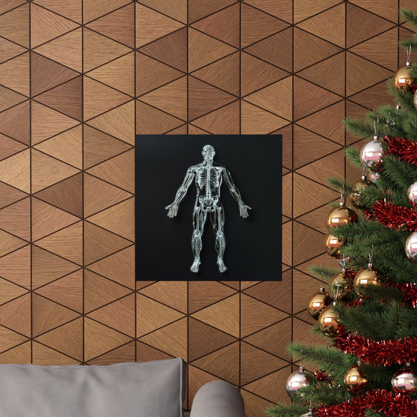 Poster - Glass Skeleton