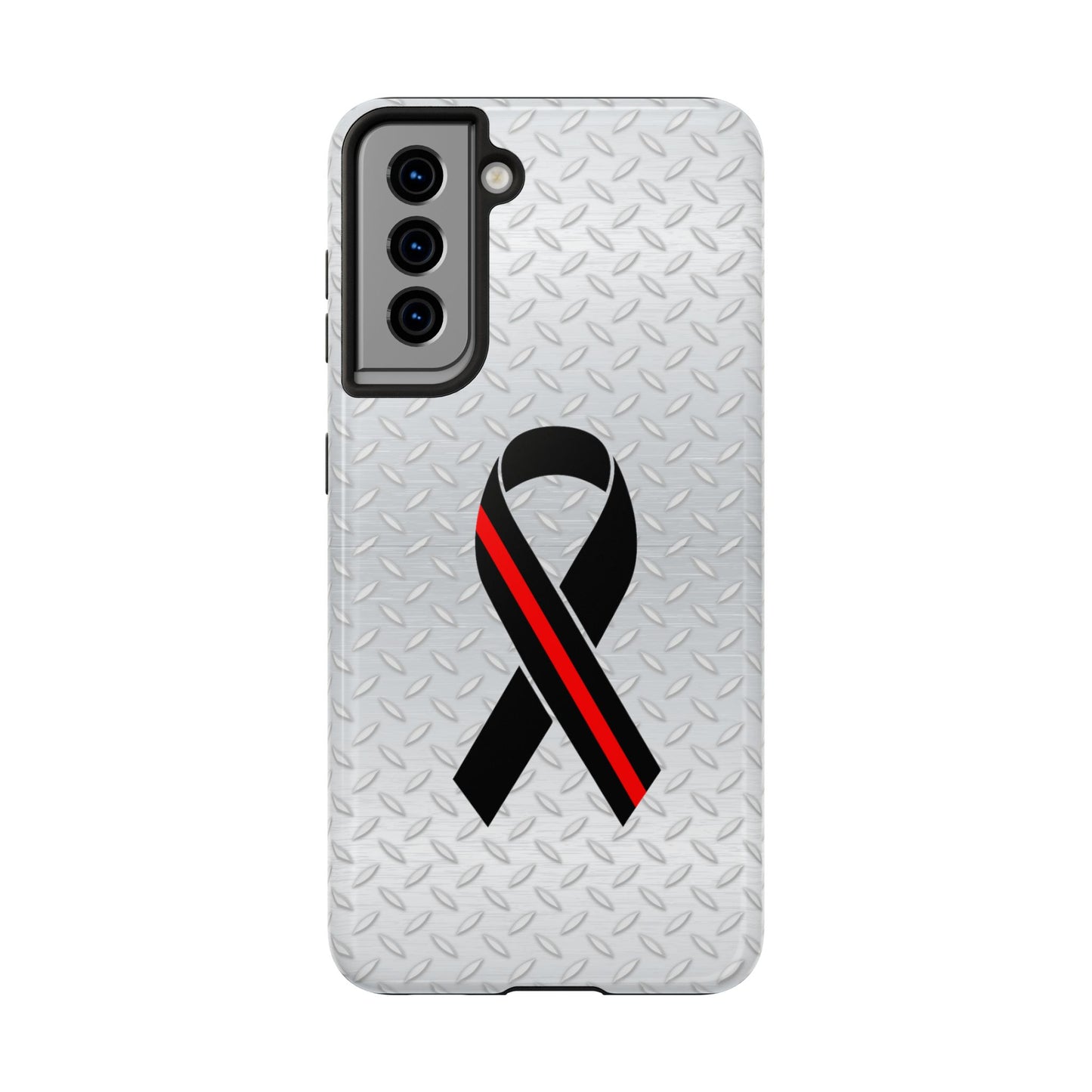 Red Line Ribbon Tough Phone Cases
