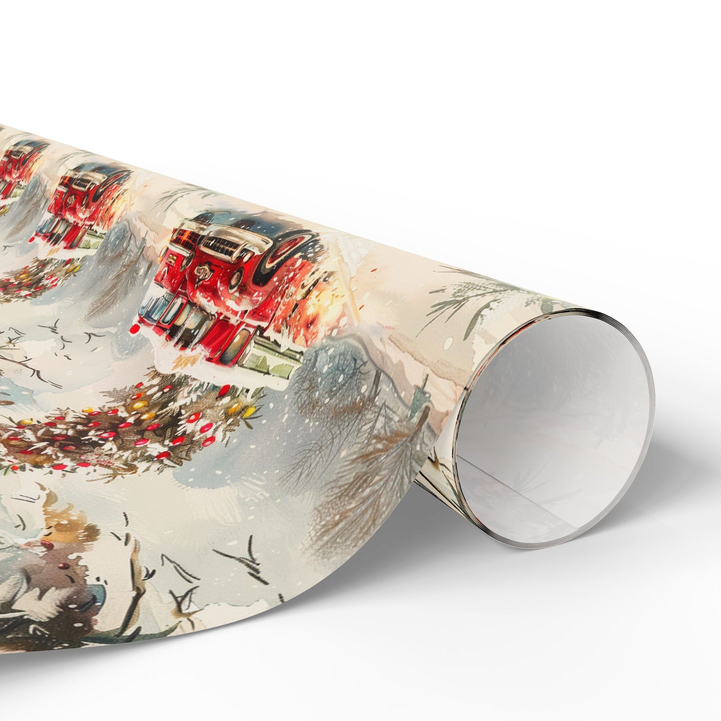 Fire Engines Wrapping Paper