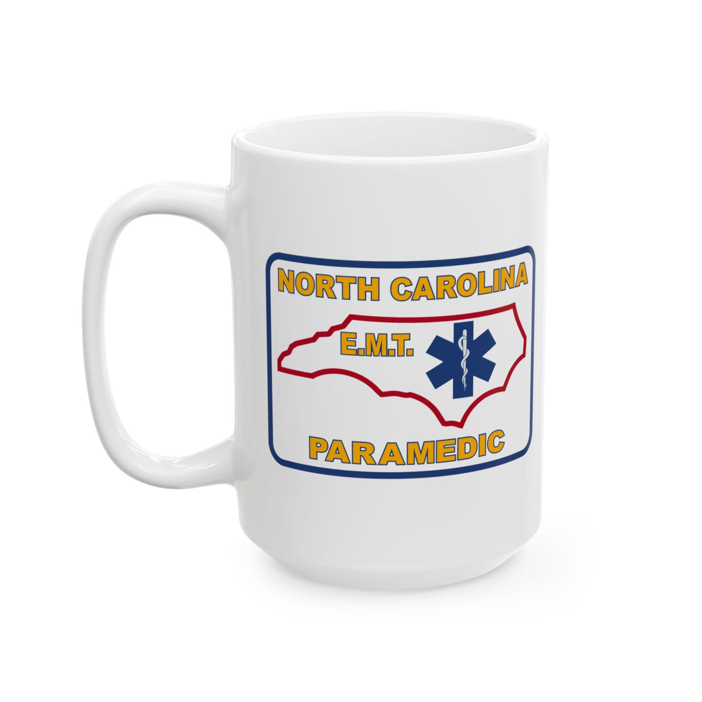 North Carolina Paramedic Patch Mug