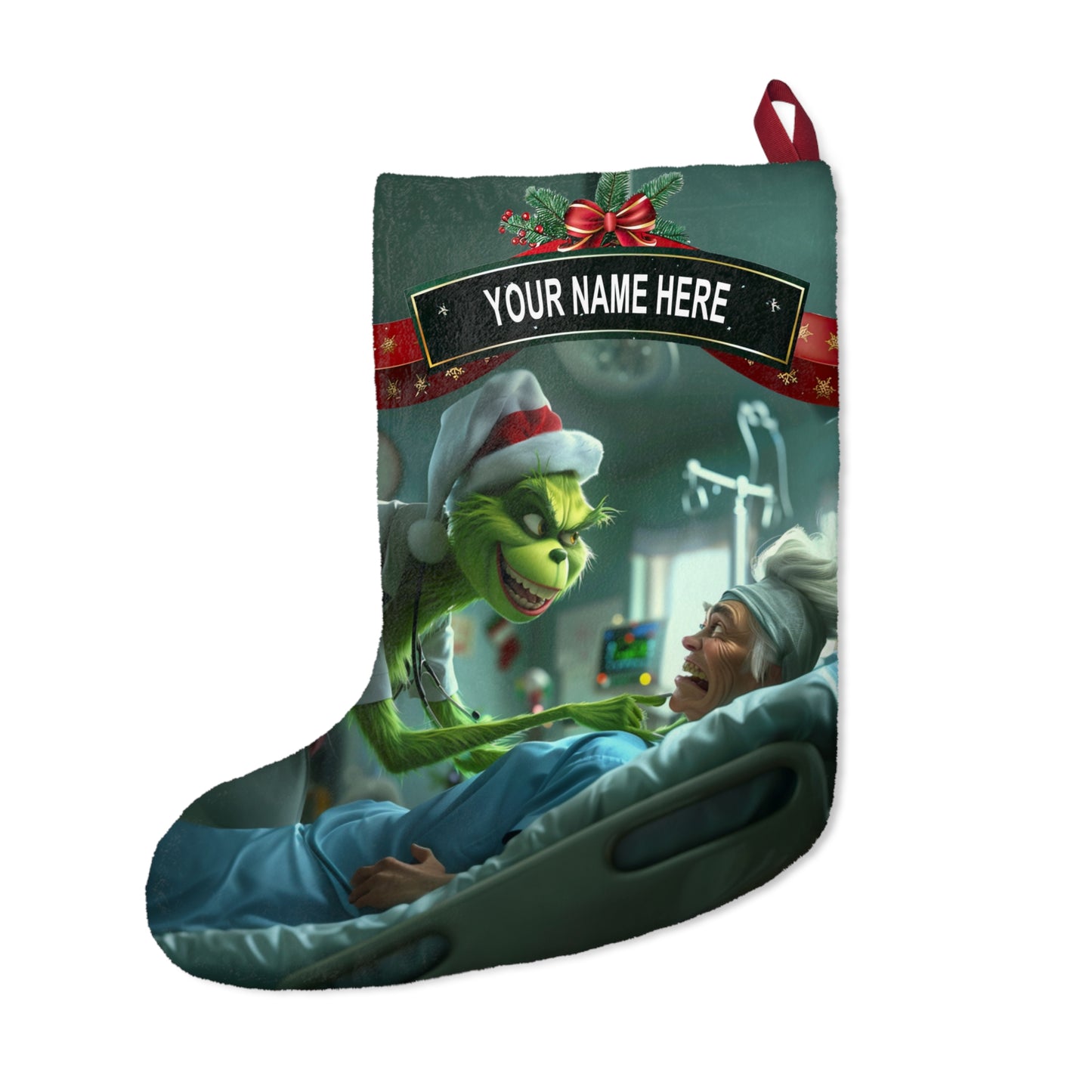 Scary Nurse Stocking