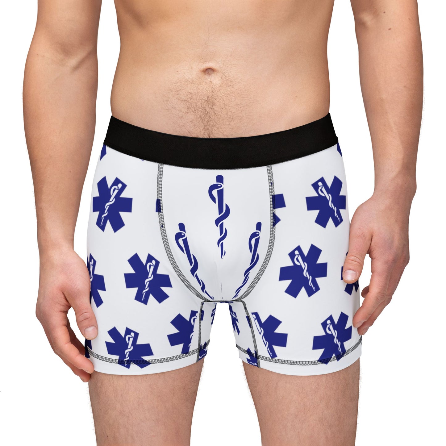 Men's Boxers - SOL White