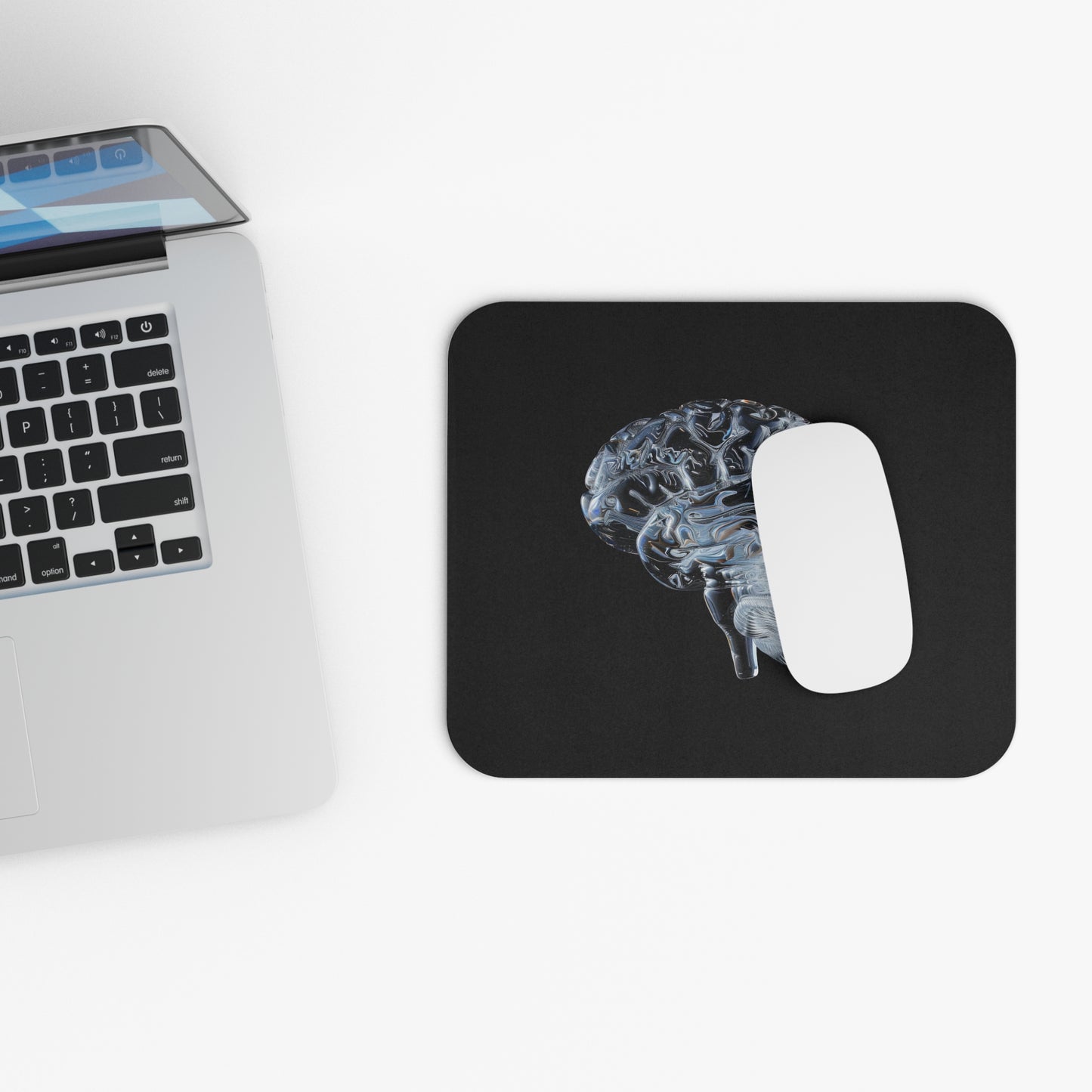 Glass Brain Mouse Pad