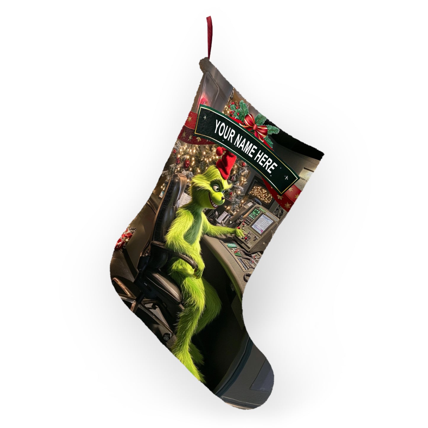 Just Sit and Smile Stocking