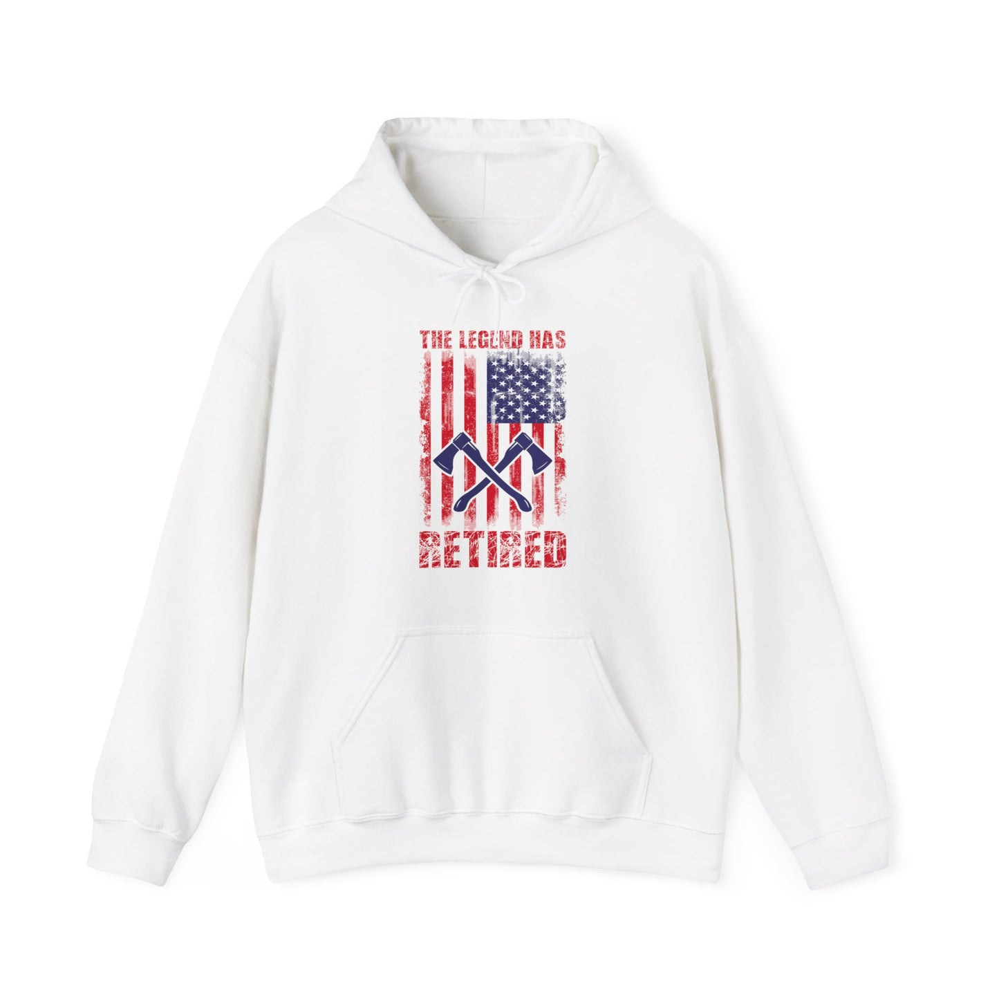 The Legend Has Retired Firefighter Hoodie