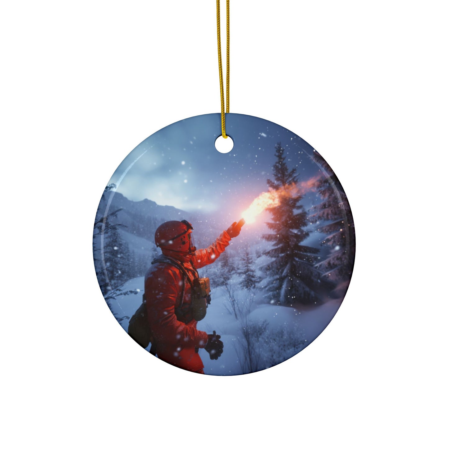 Rescue Flare Ornament