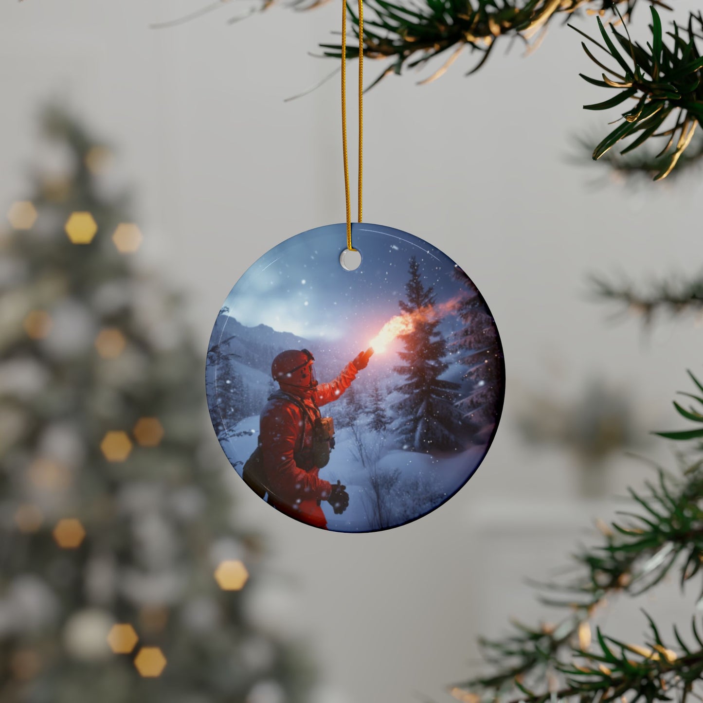 Rescue Flare Ornament