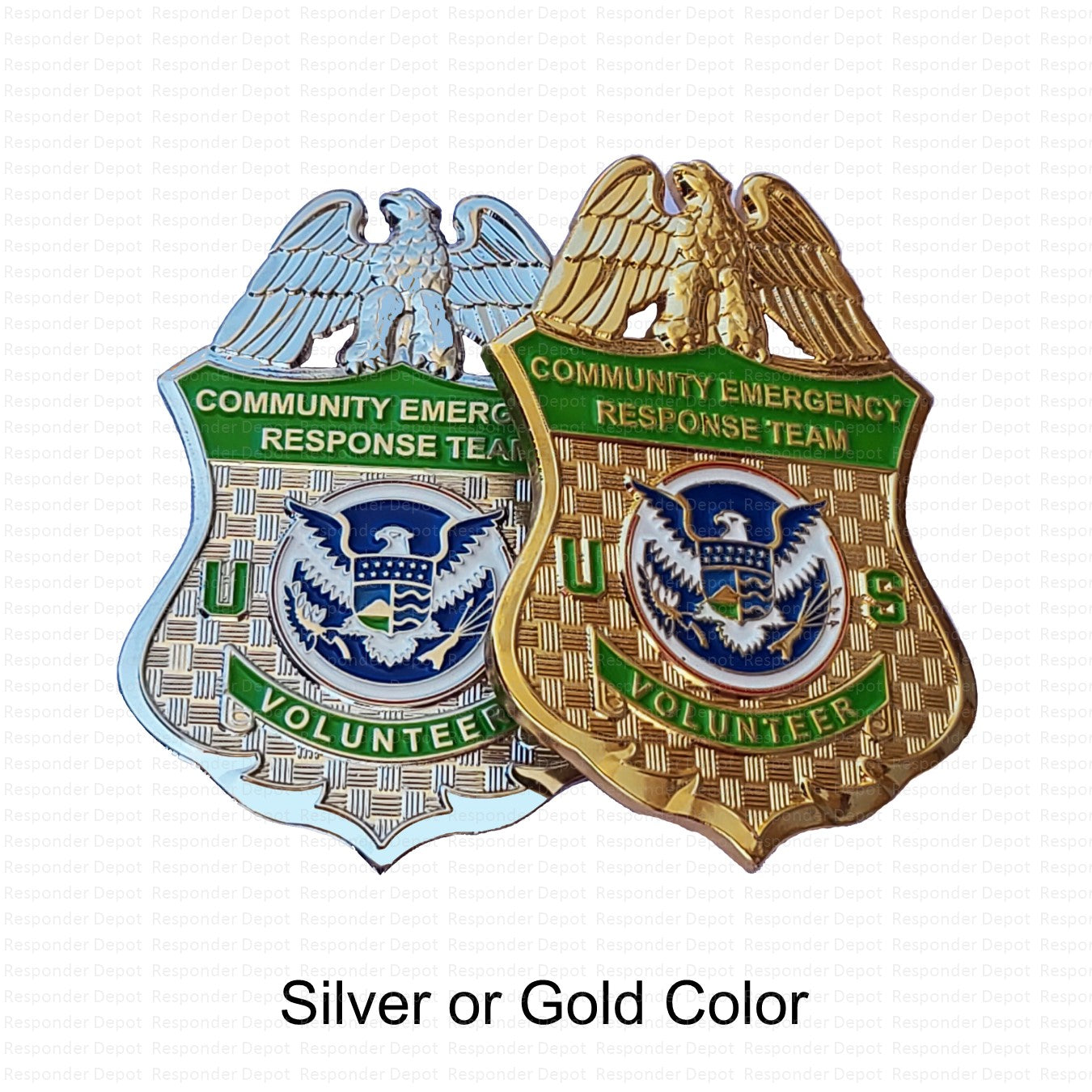 CERT Badge Shield - Gold