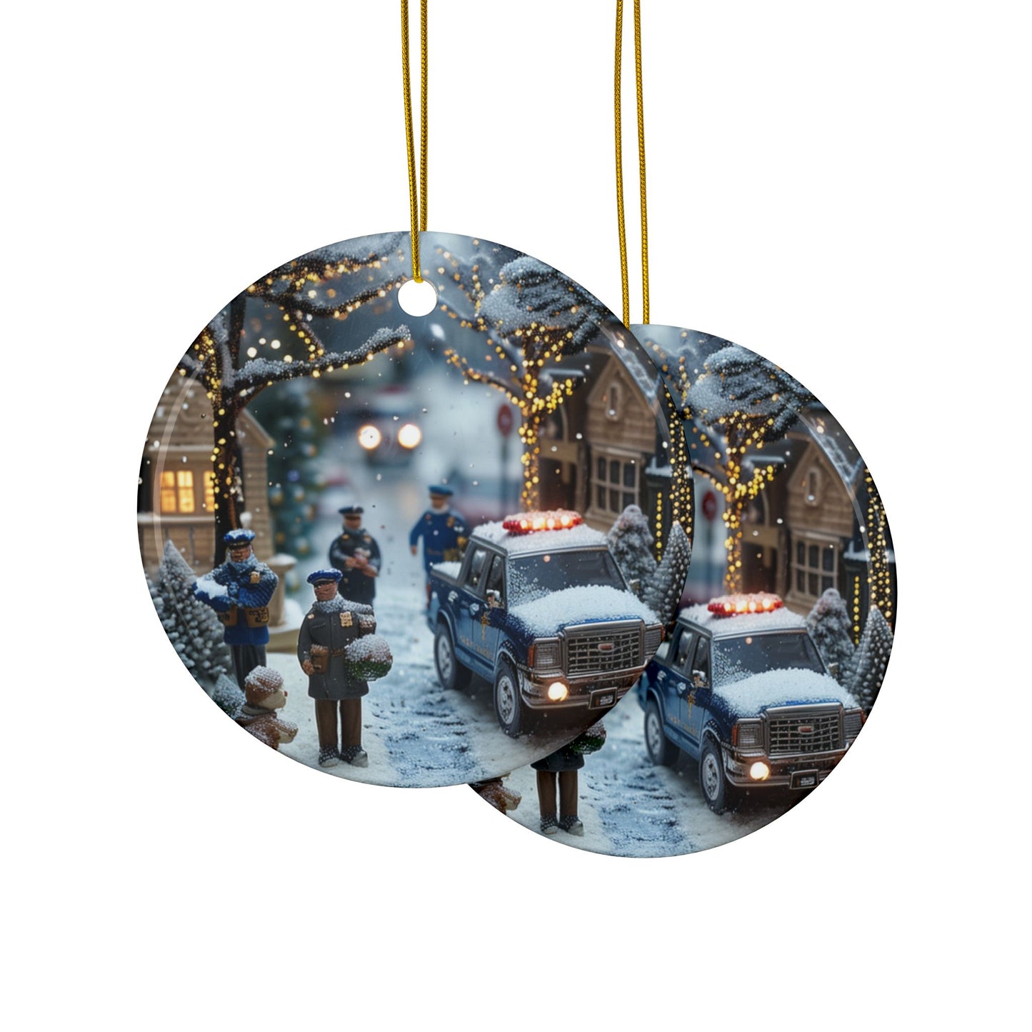 On Patrol Ornament