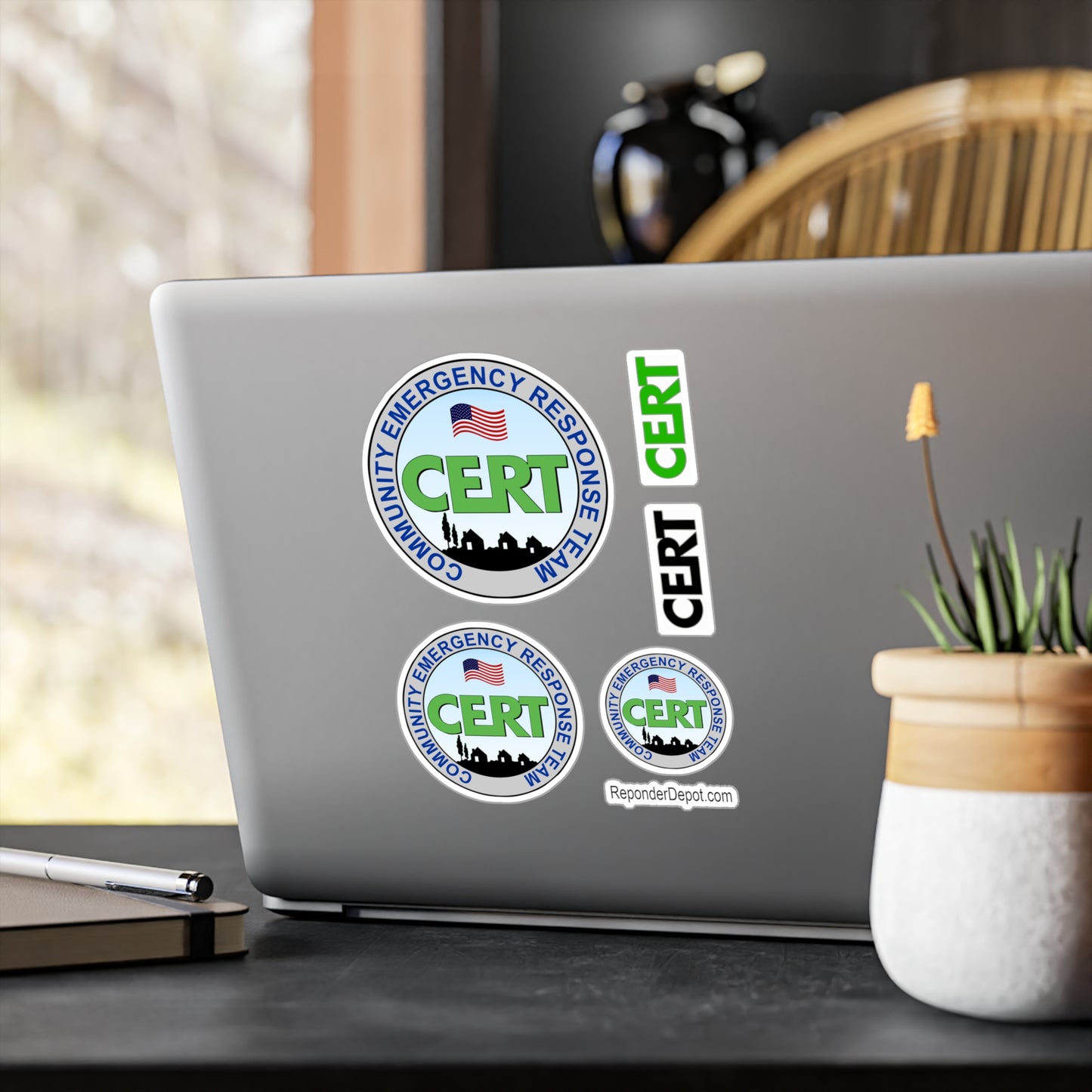 CERT Patch Decal Set