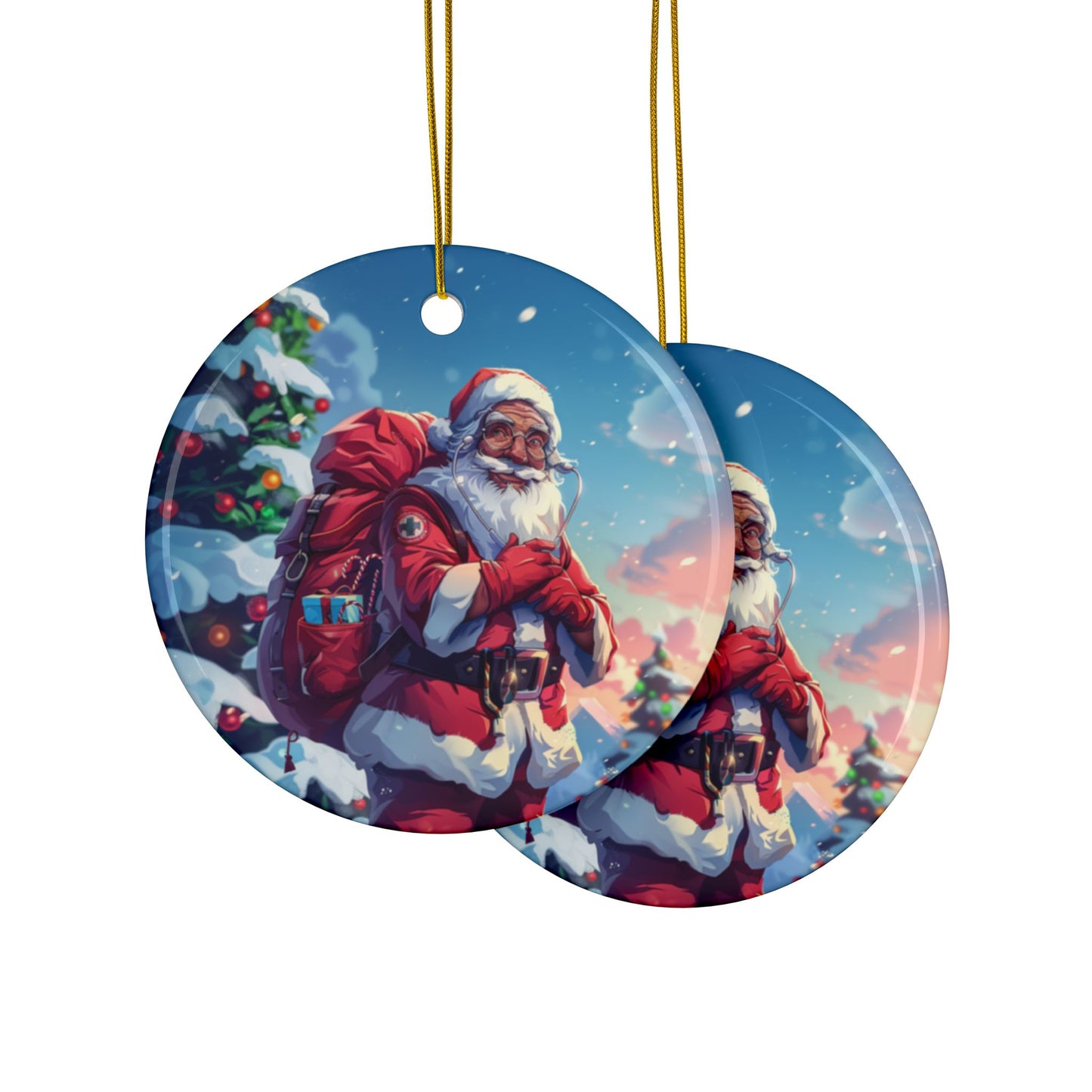 SAR Patrol Santa Ornament