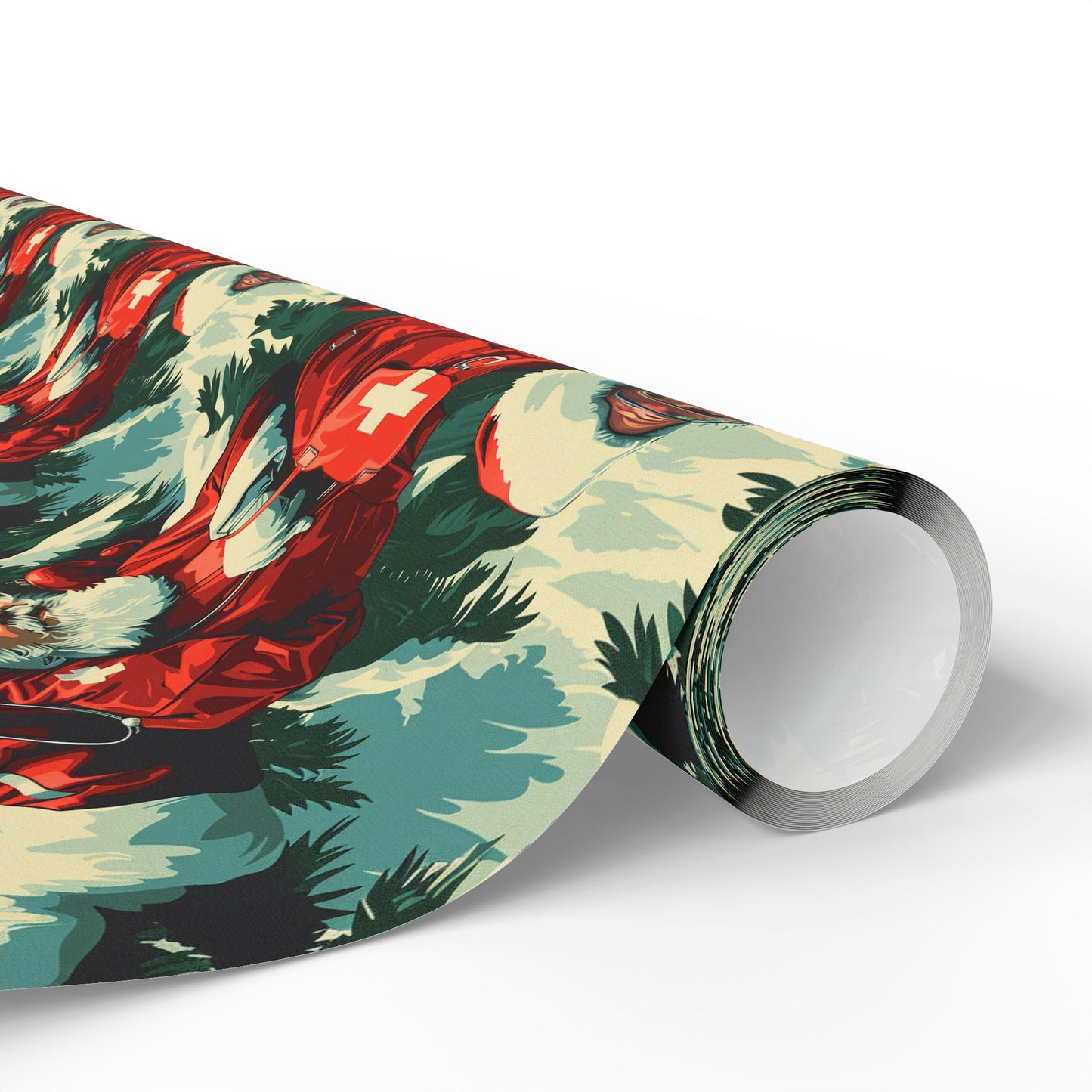 Doctor Santa Wrapping Paper
