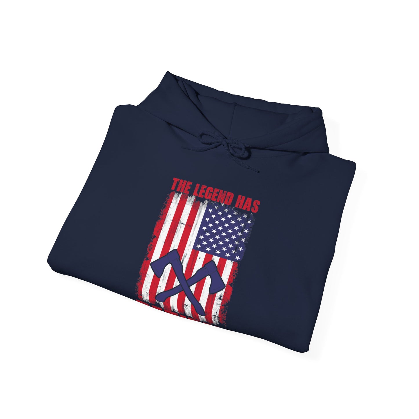 The Legend Has Retired Firefighter Hoodie