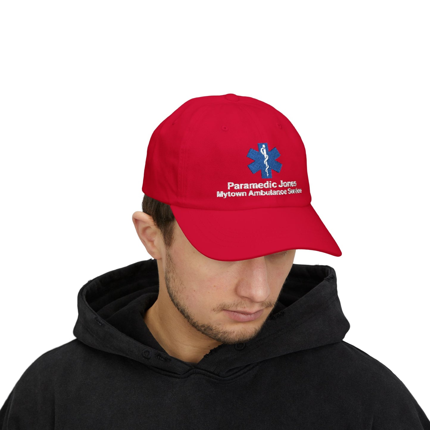Custom Star of Life Baseball Cap