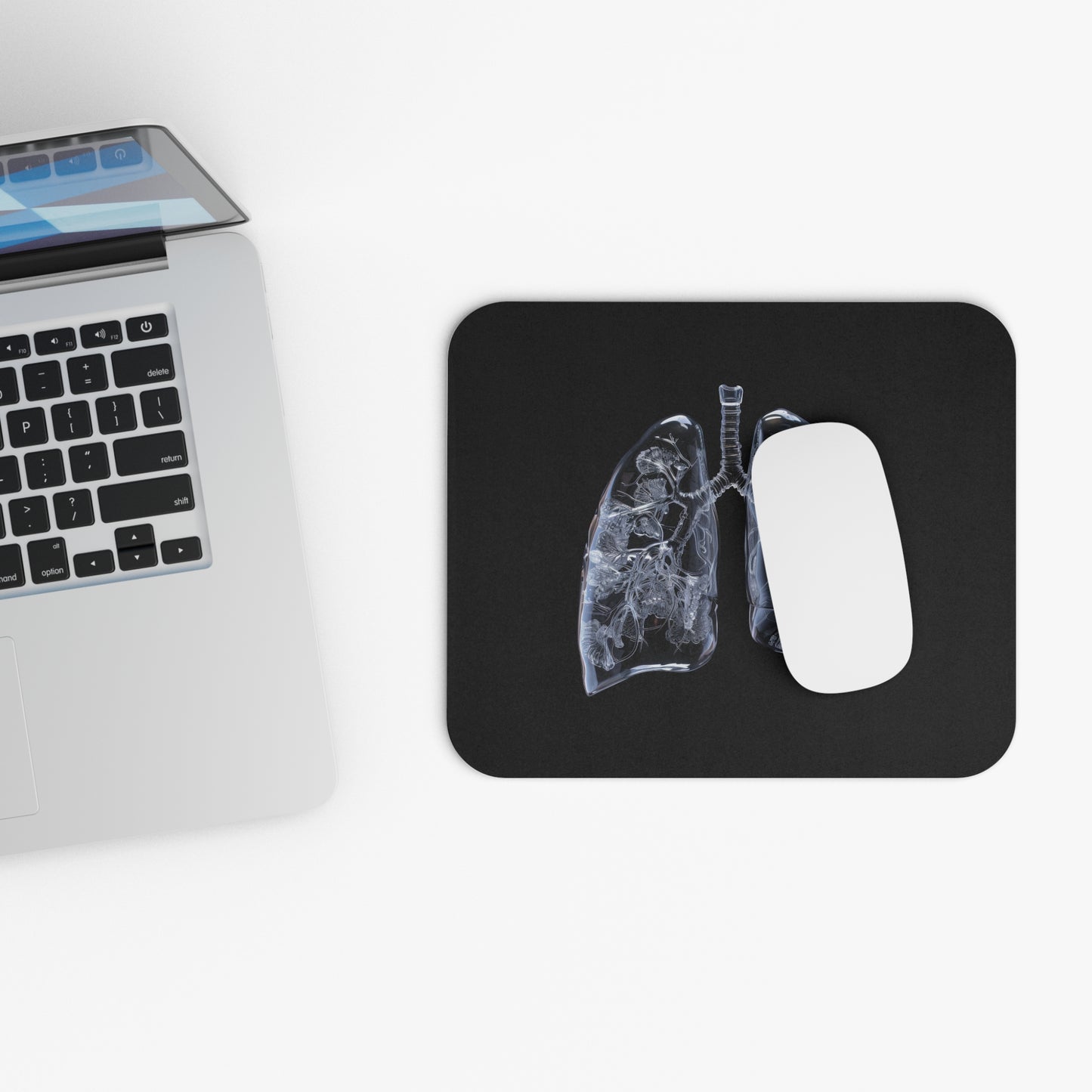 Glass Lungs Mouse Pad