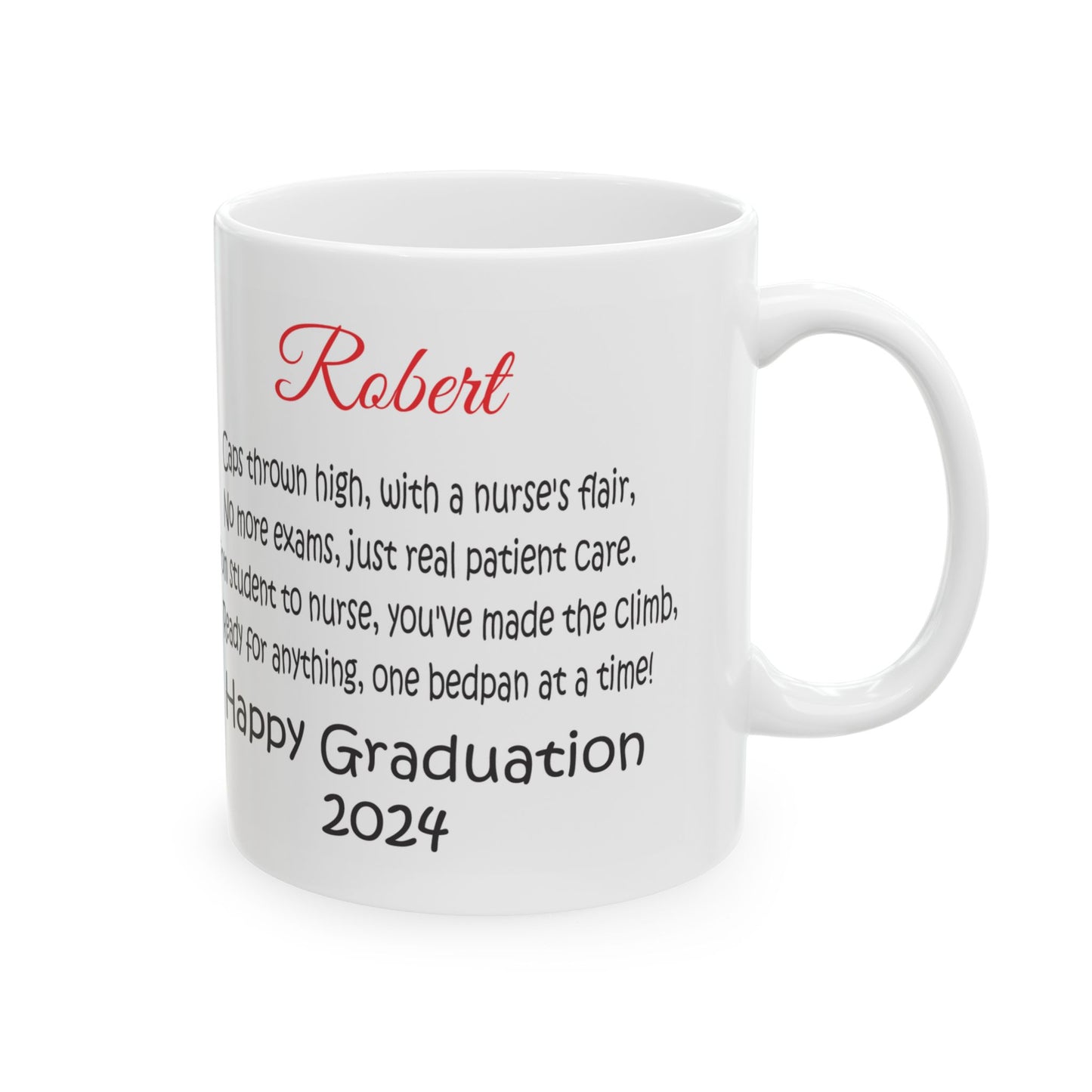 Student Nurse Grad Mug - Custom