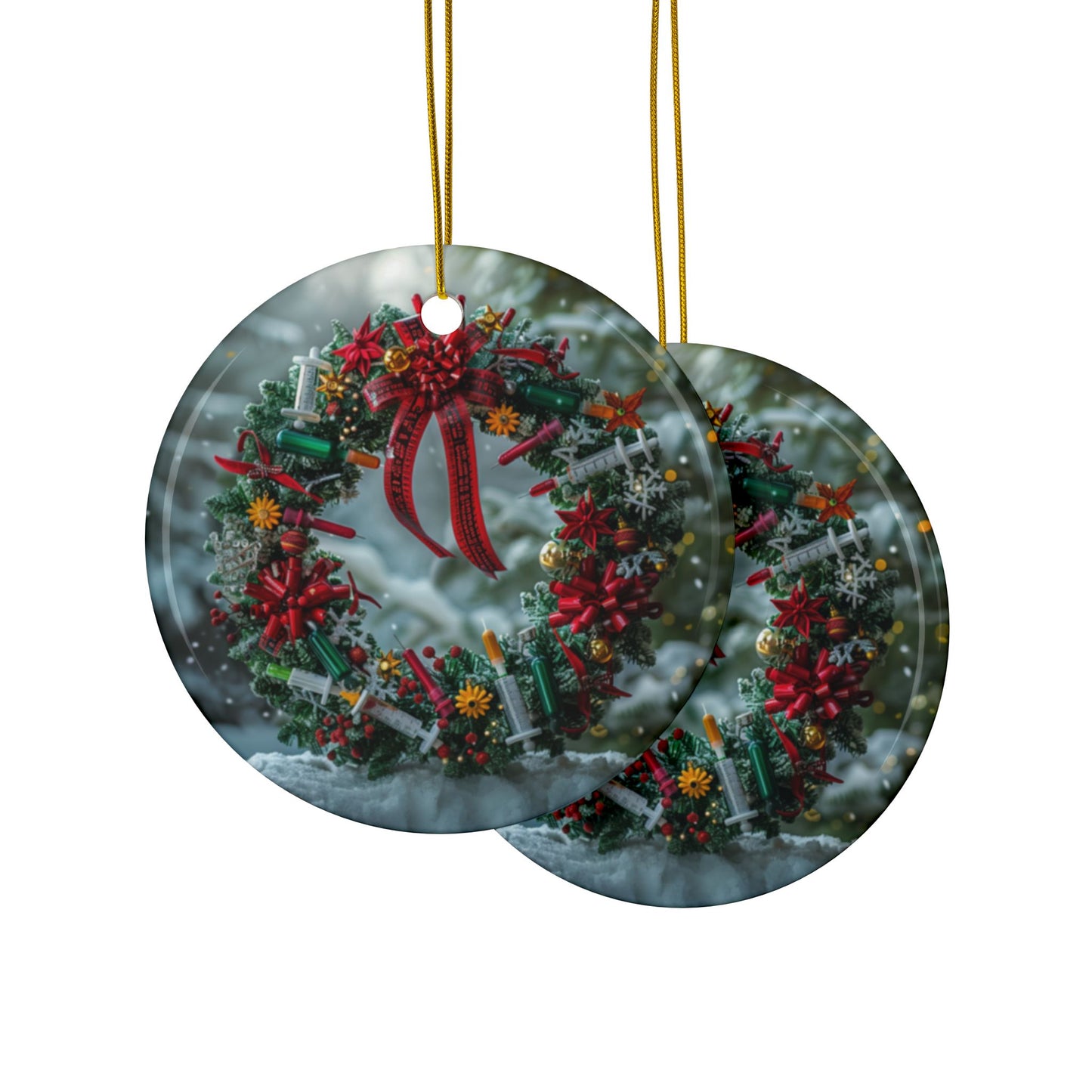 Medical Wreath Ornament