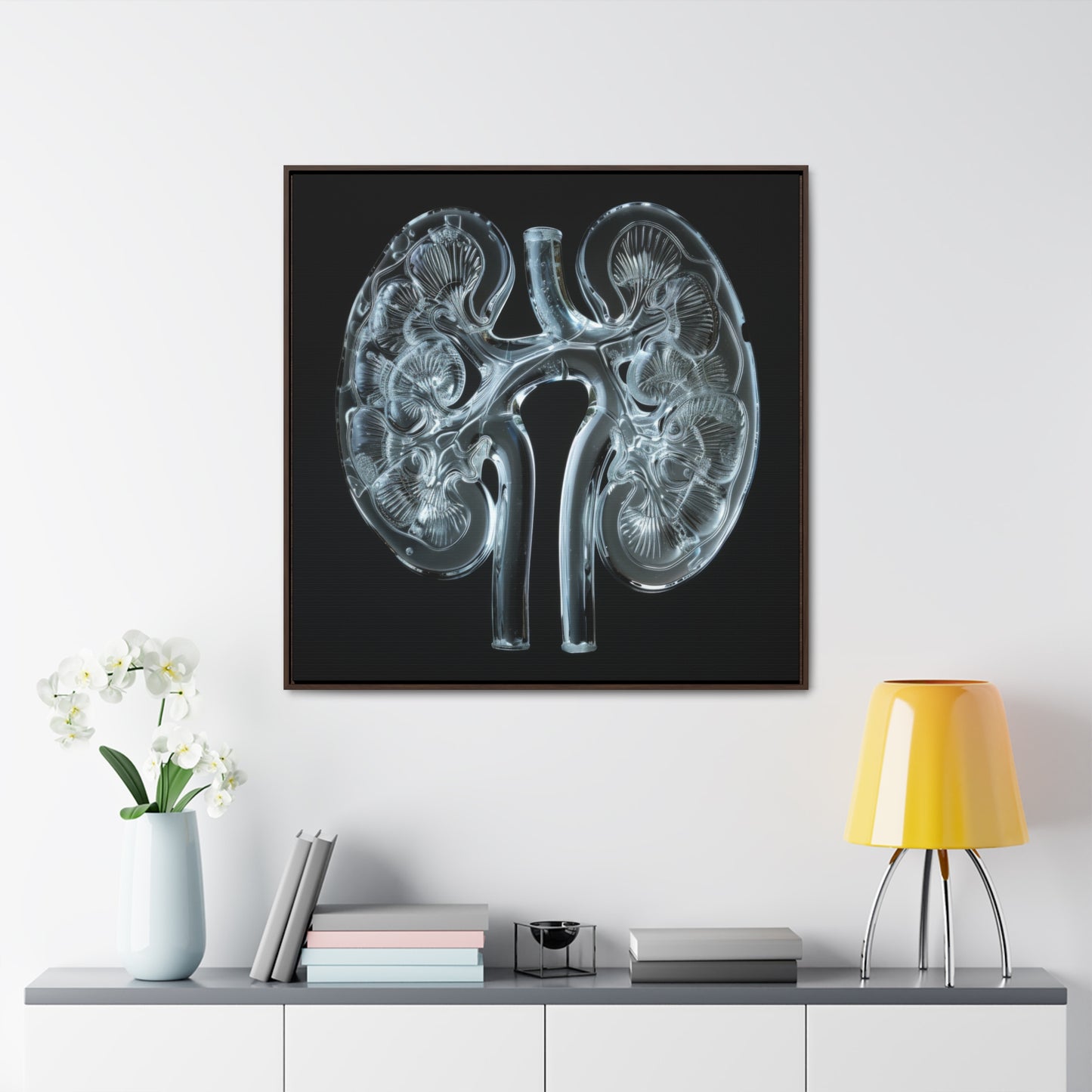 Framed Canvas - Glass Kidneys