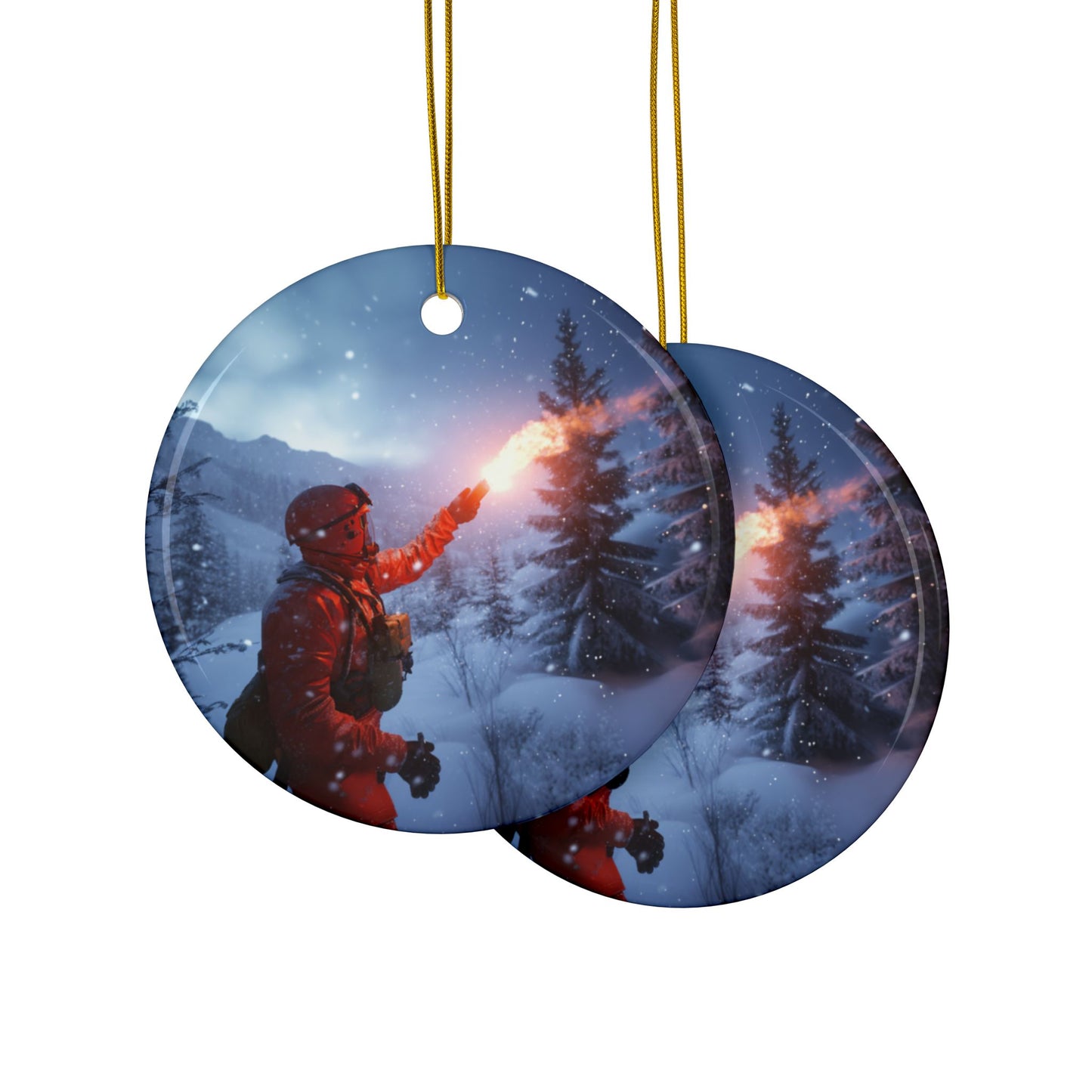 Rescue Flare Ornament