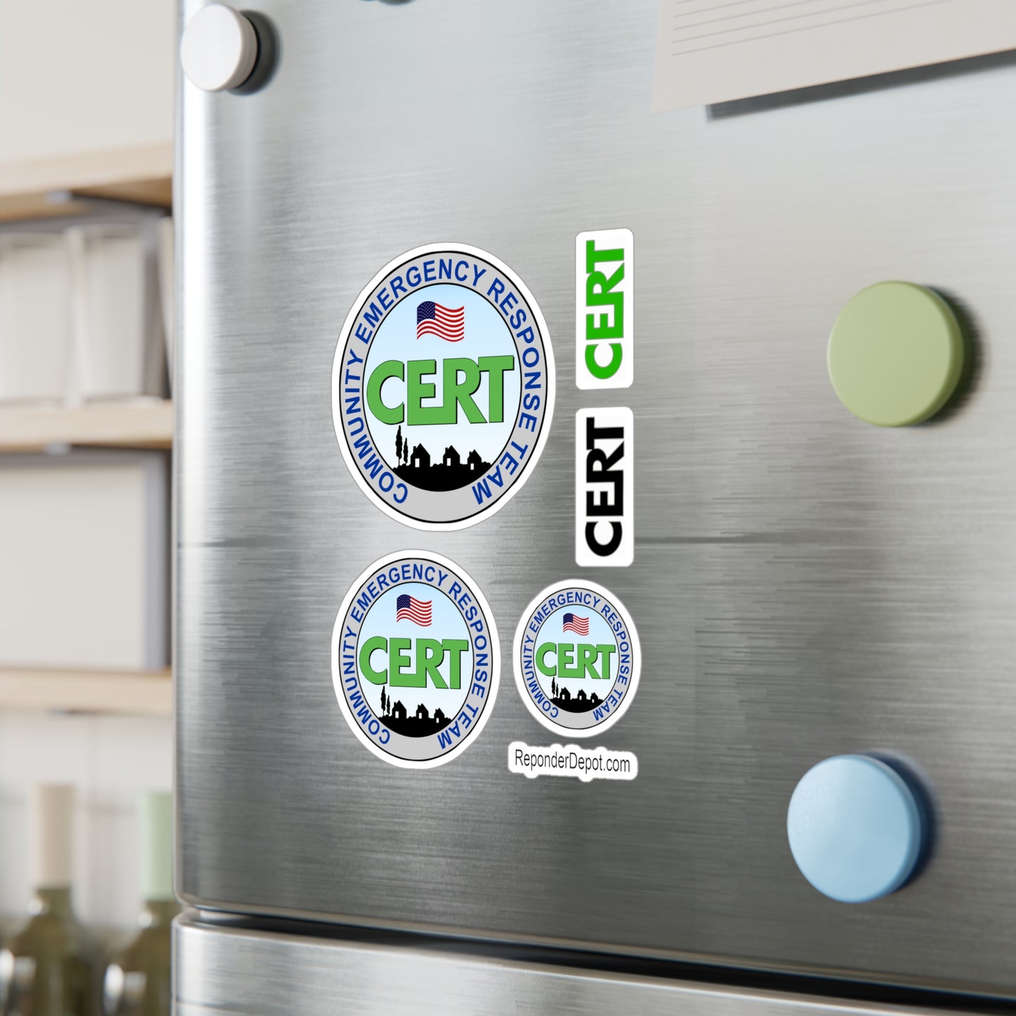 CERT Patch Decal Set