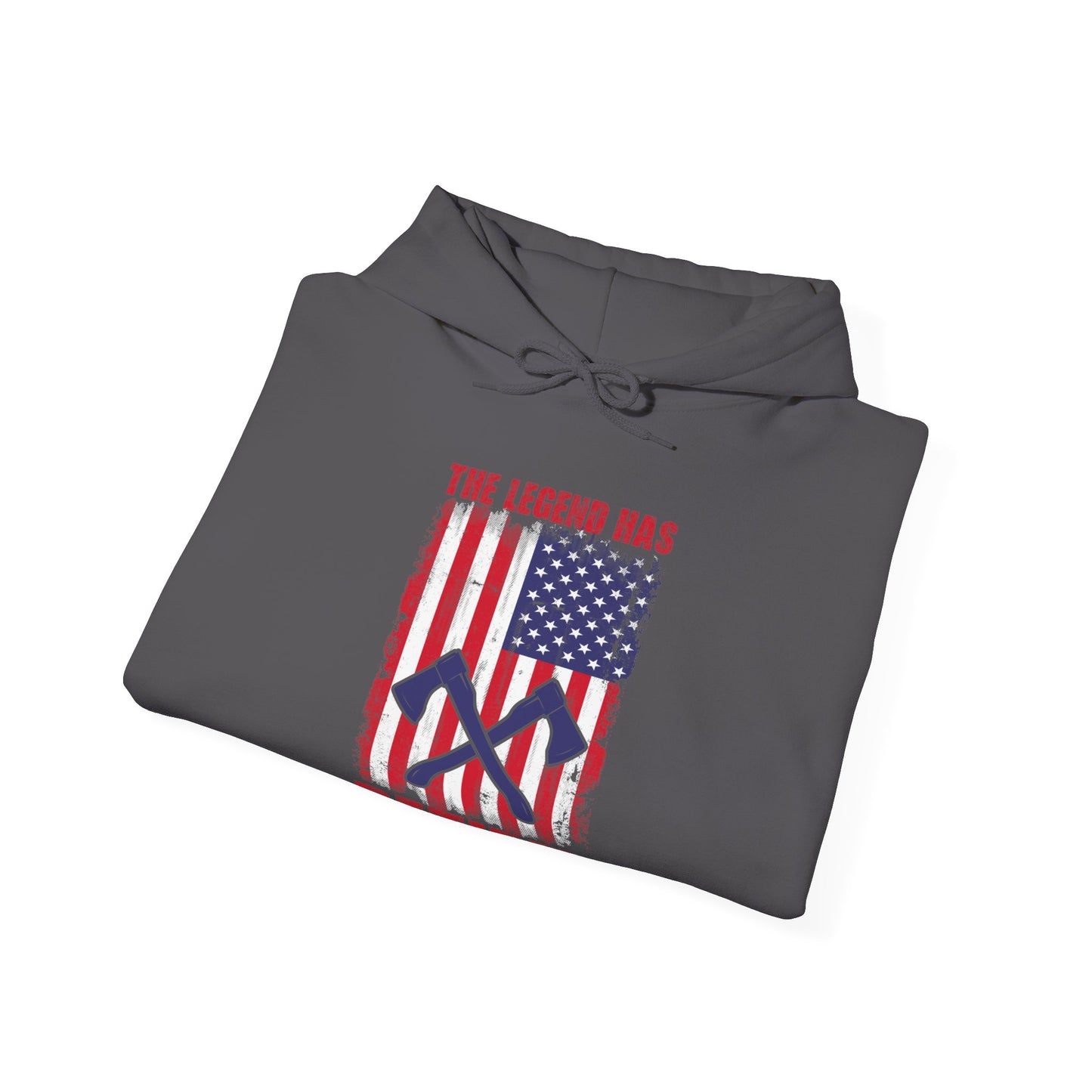The Legend Has Retired Firefighter Hoodie