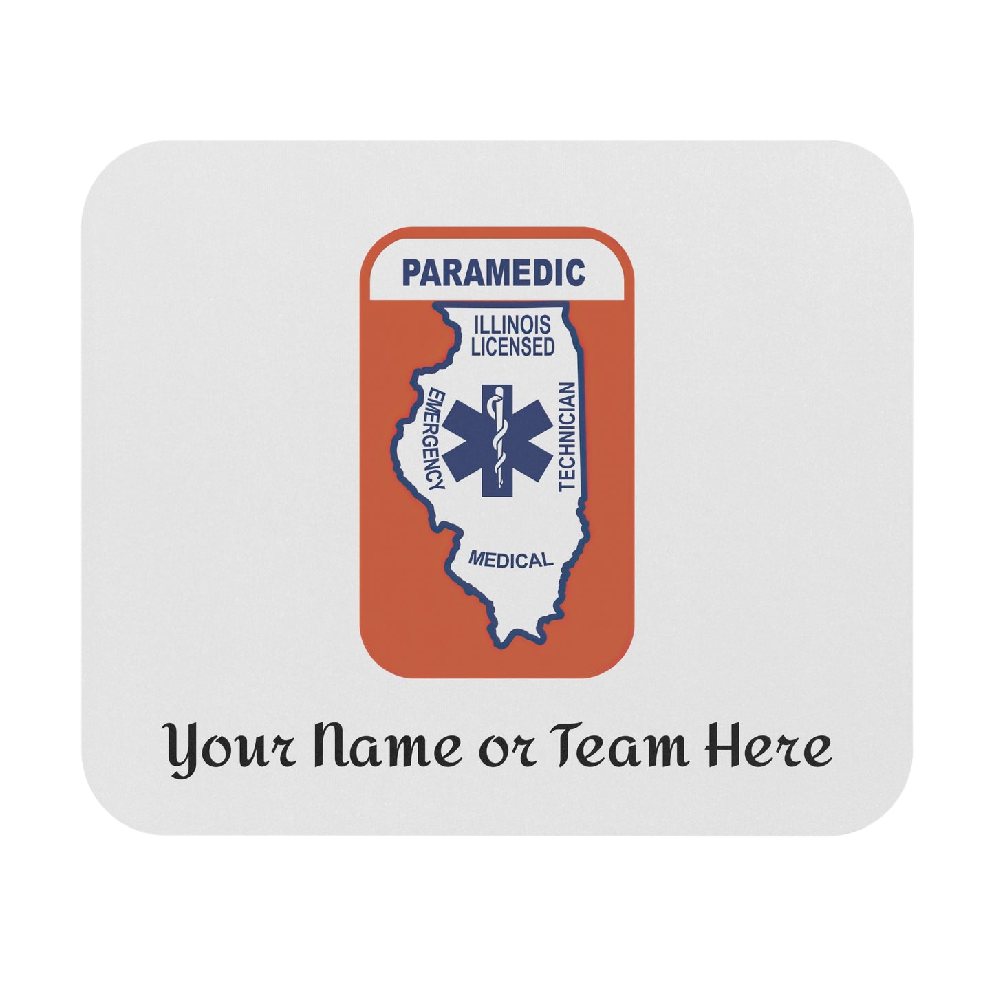 IL Paramedic Custom Mouse Pad