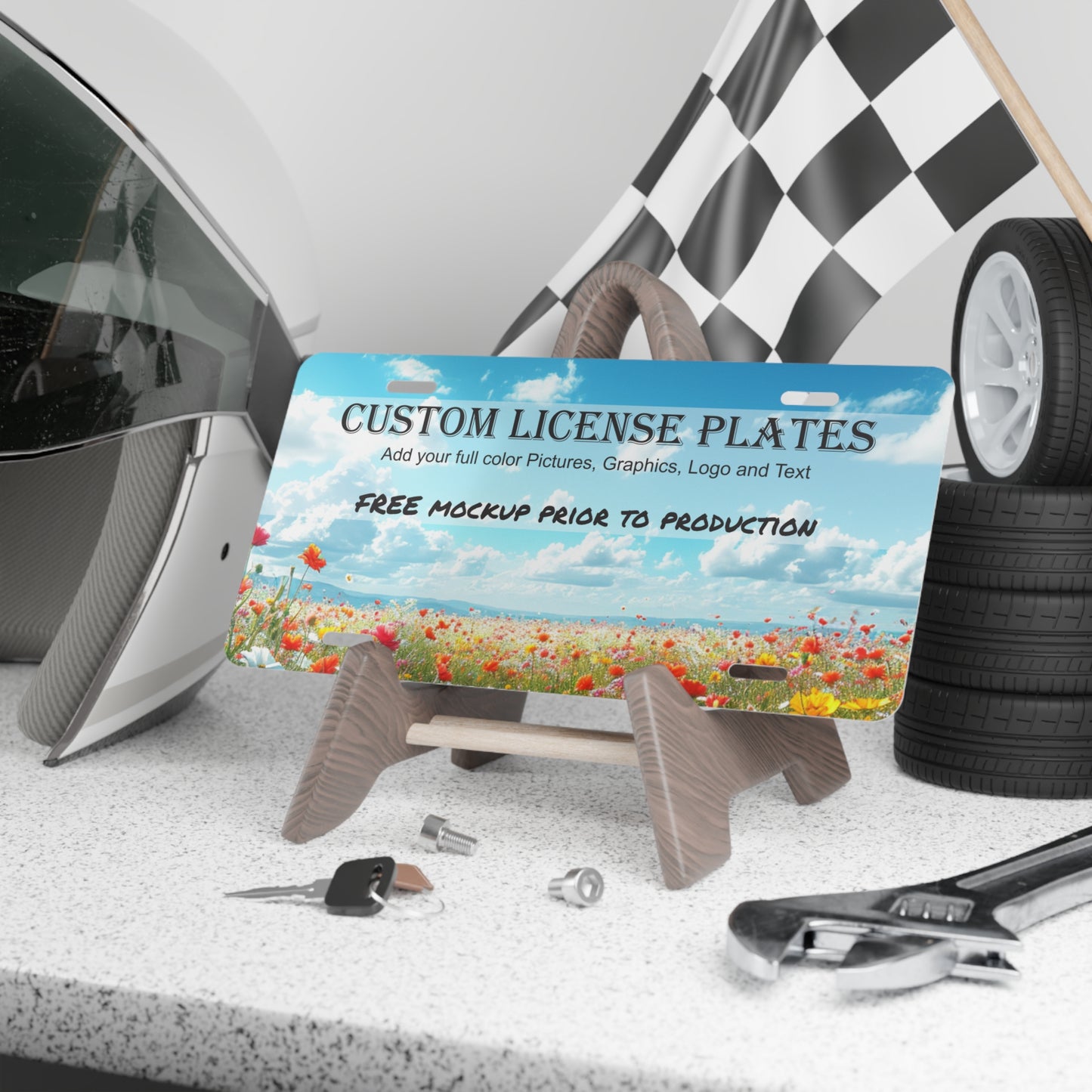 Custom License Plate