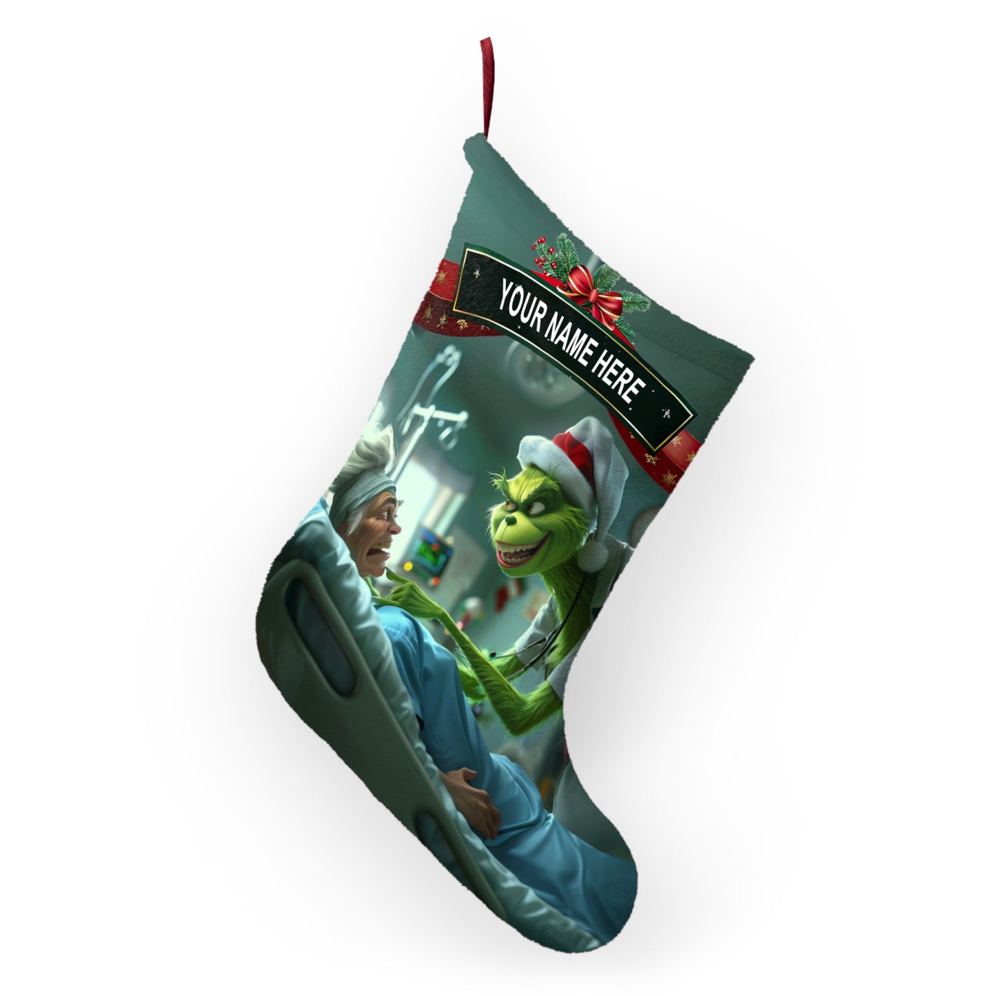 Scary Nurse Stocking