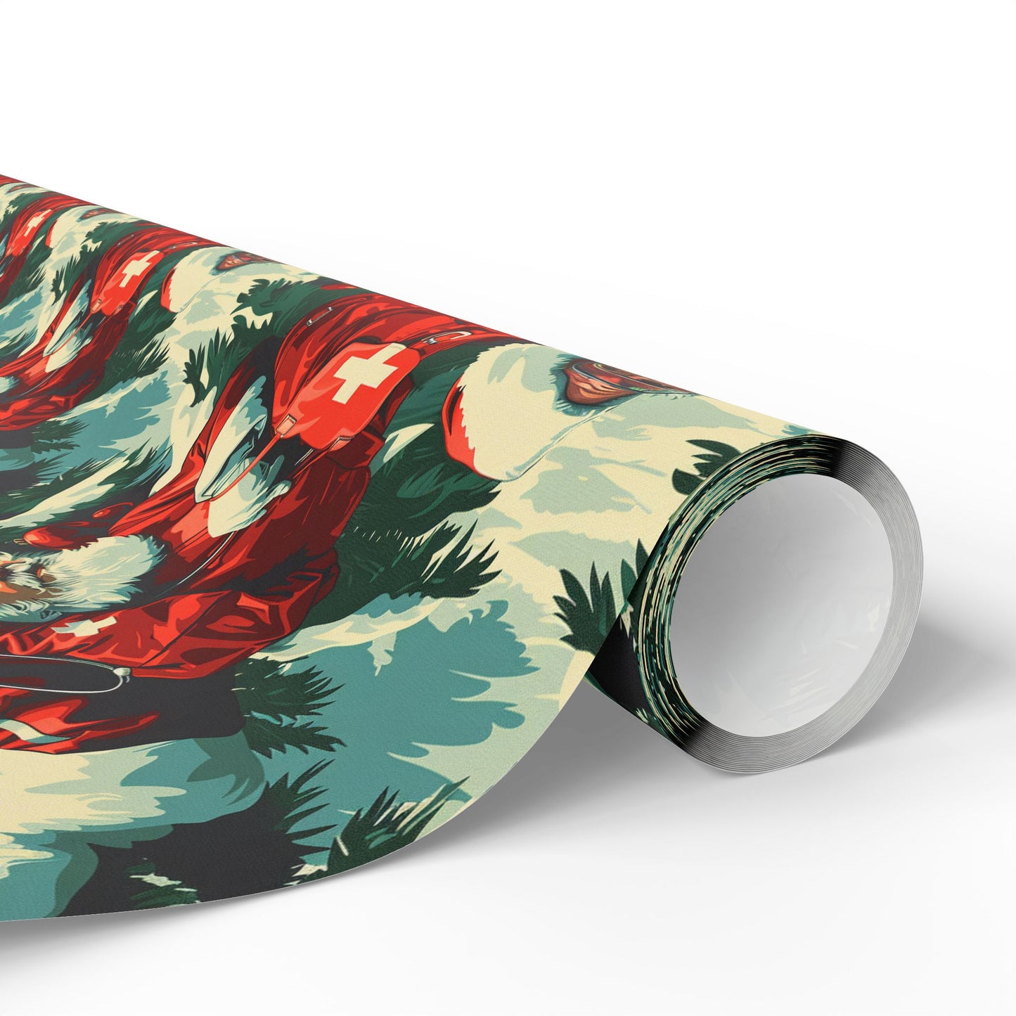 Doctor Santa Wrapping Paper