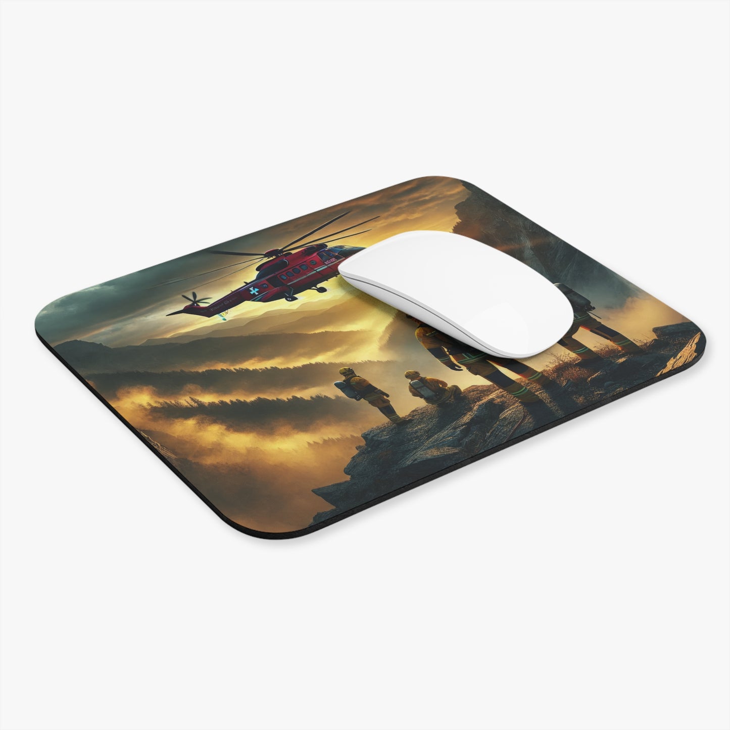 Helicopter Mouse Pad