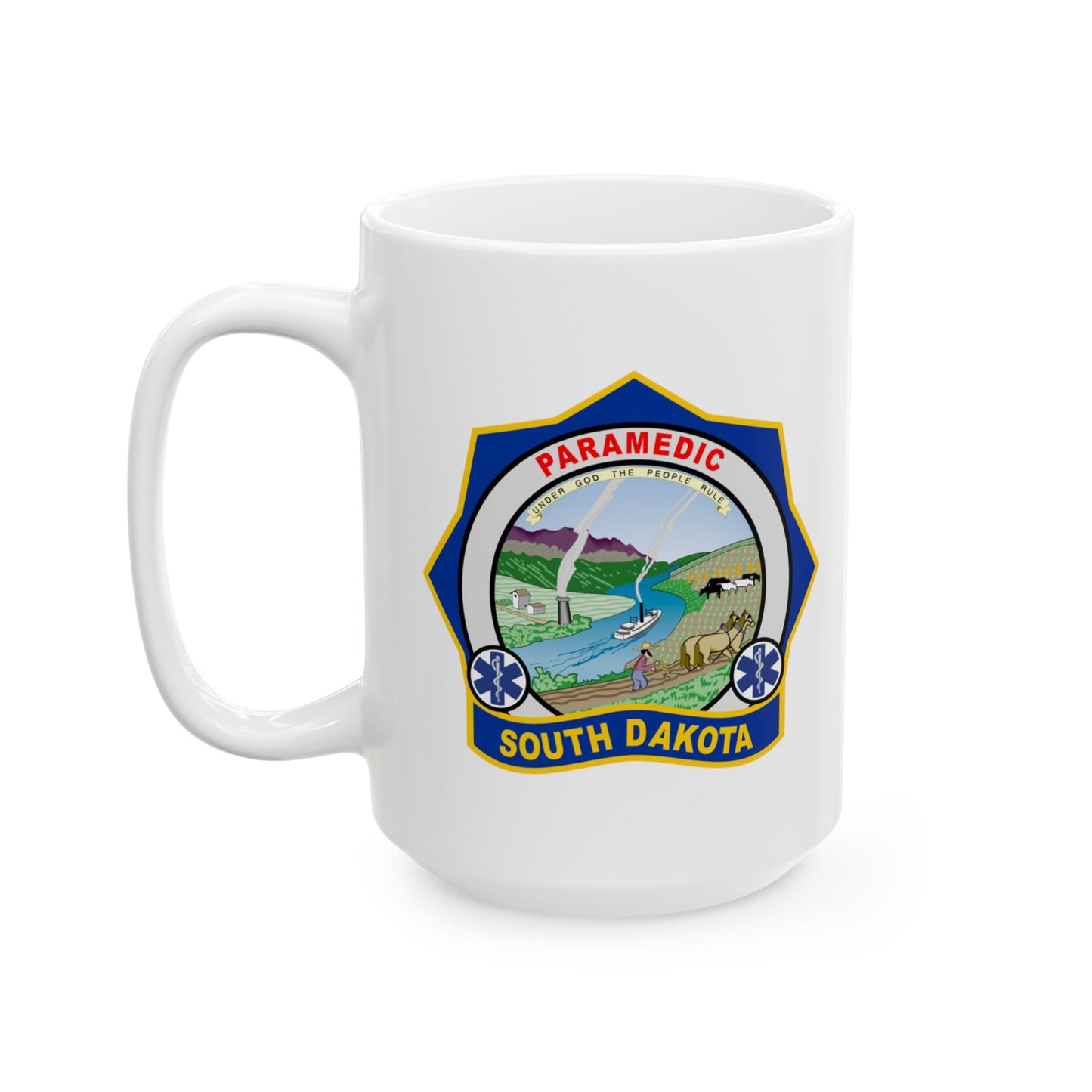 South Dakota Paramedic Patch Mug
