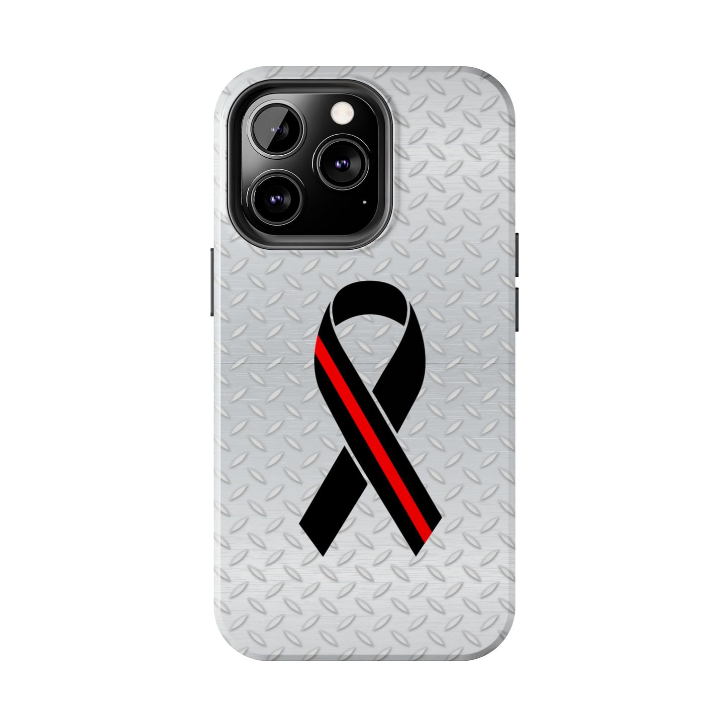 Red Line Ribbon Tough Phone Cases