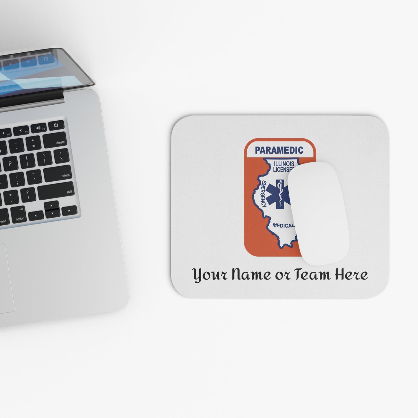 IL Paramedic Custom Mouse Pad