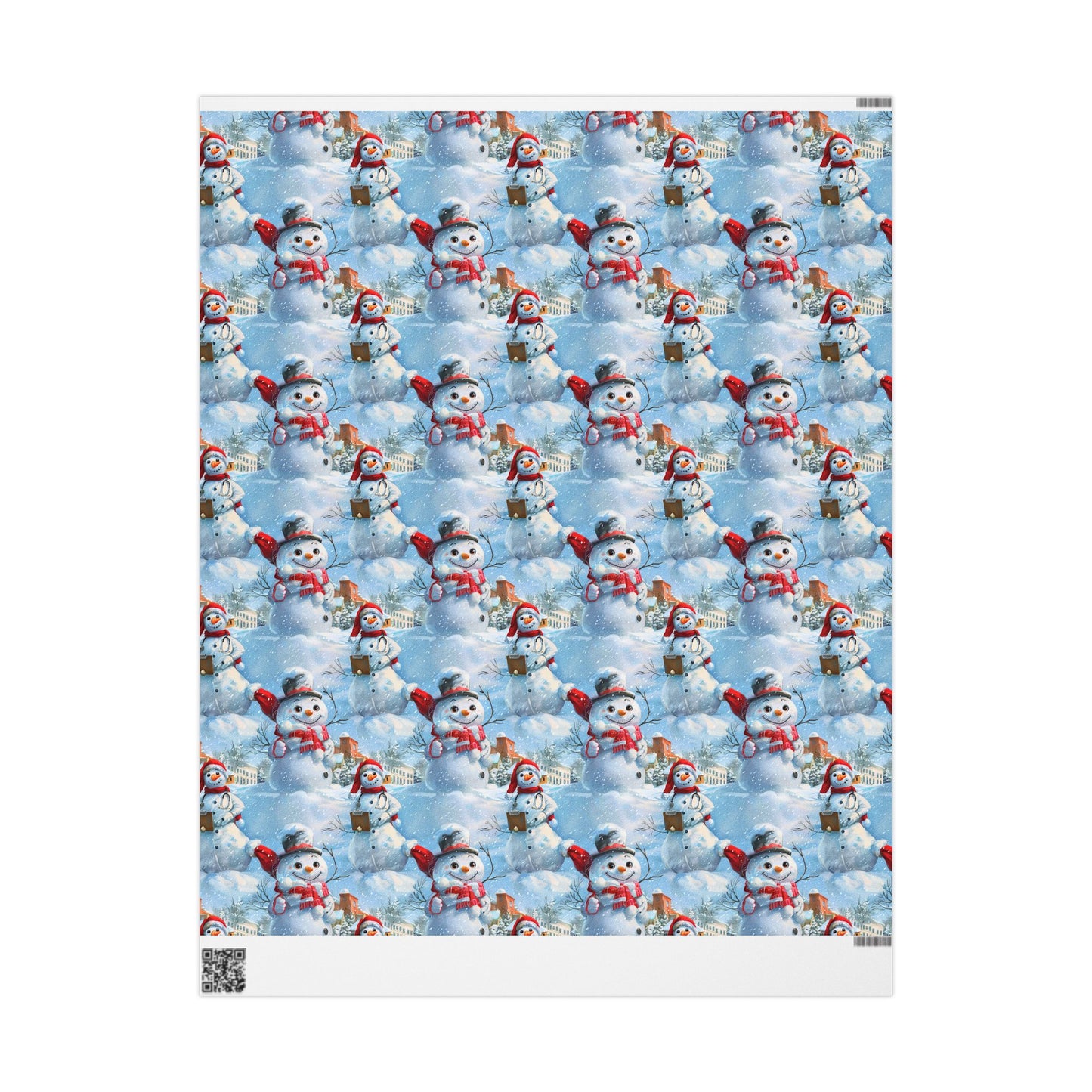 Dr. Frosty Wrapping Paper