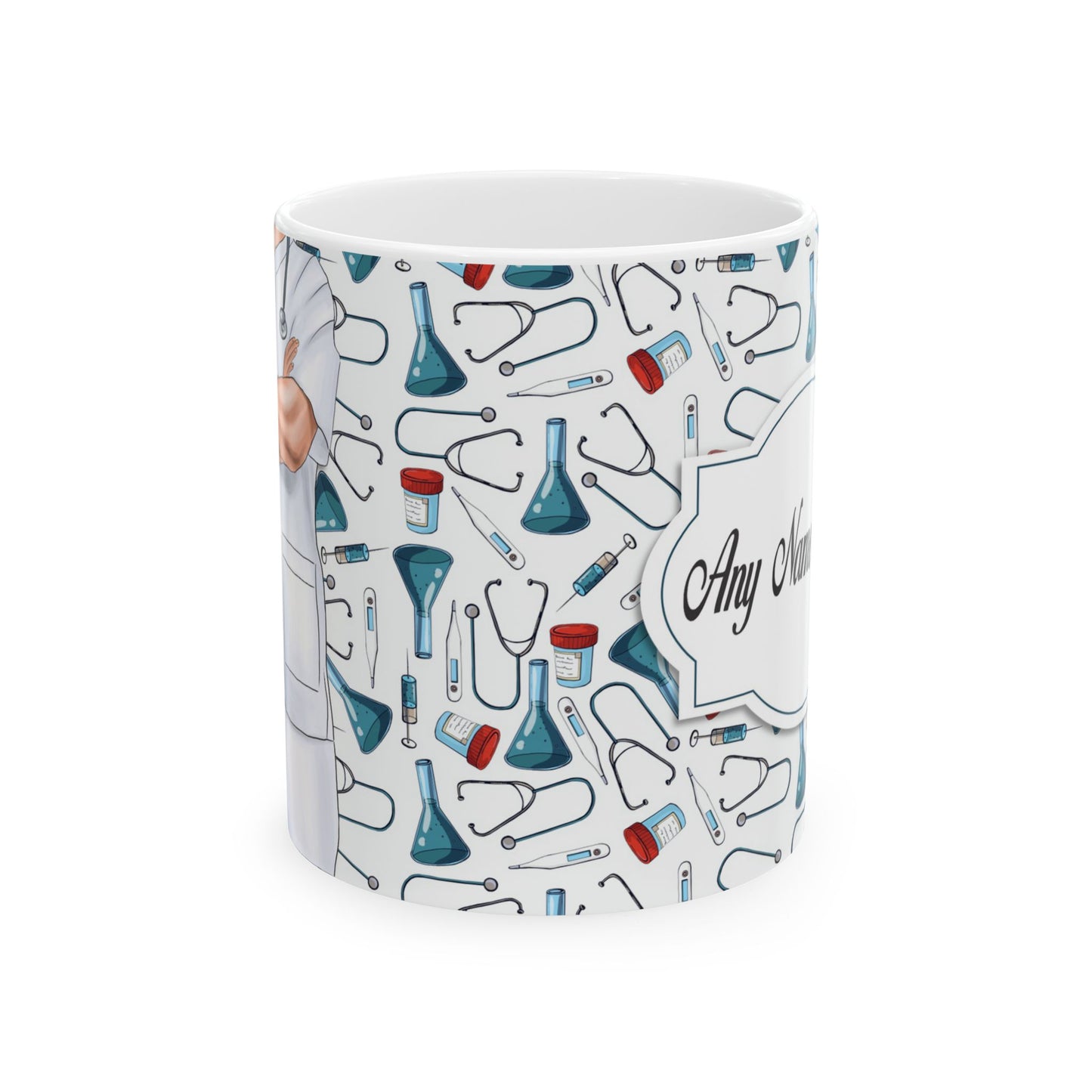 Custom Mug - White Scrubs