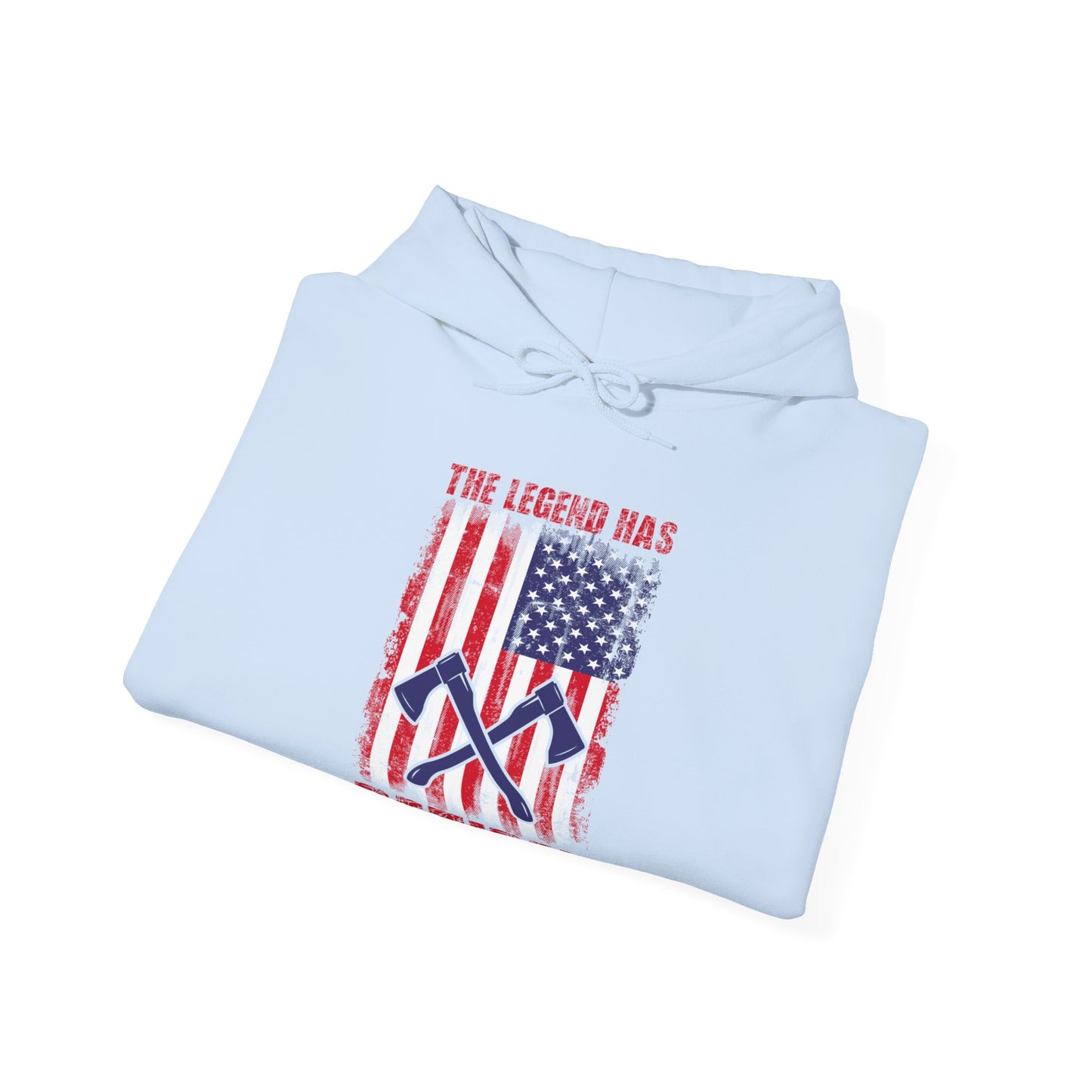 The Legend Has Retired Firefighter Hoodie