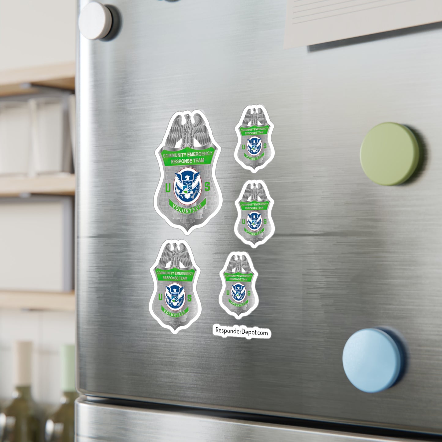 CERT Badge Decal Set