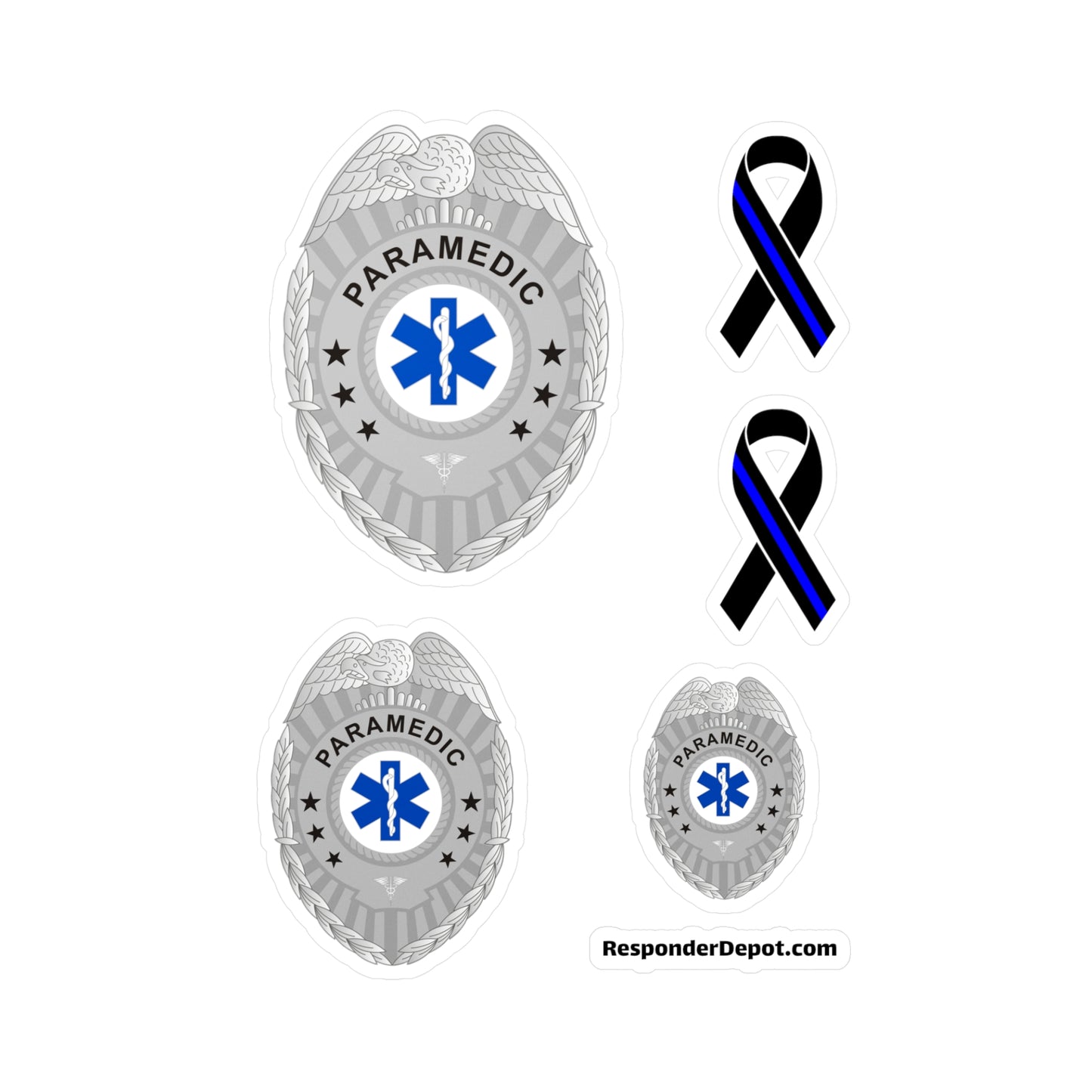 EMT Badge Decal Set