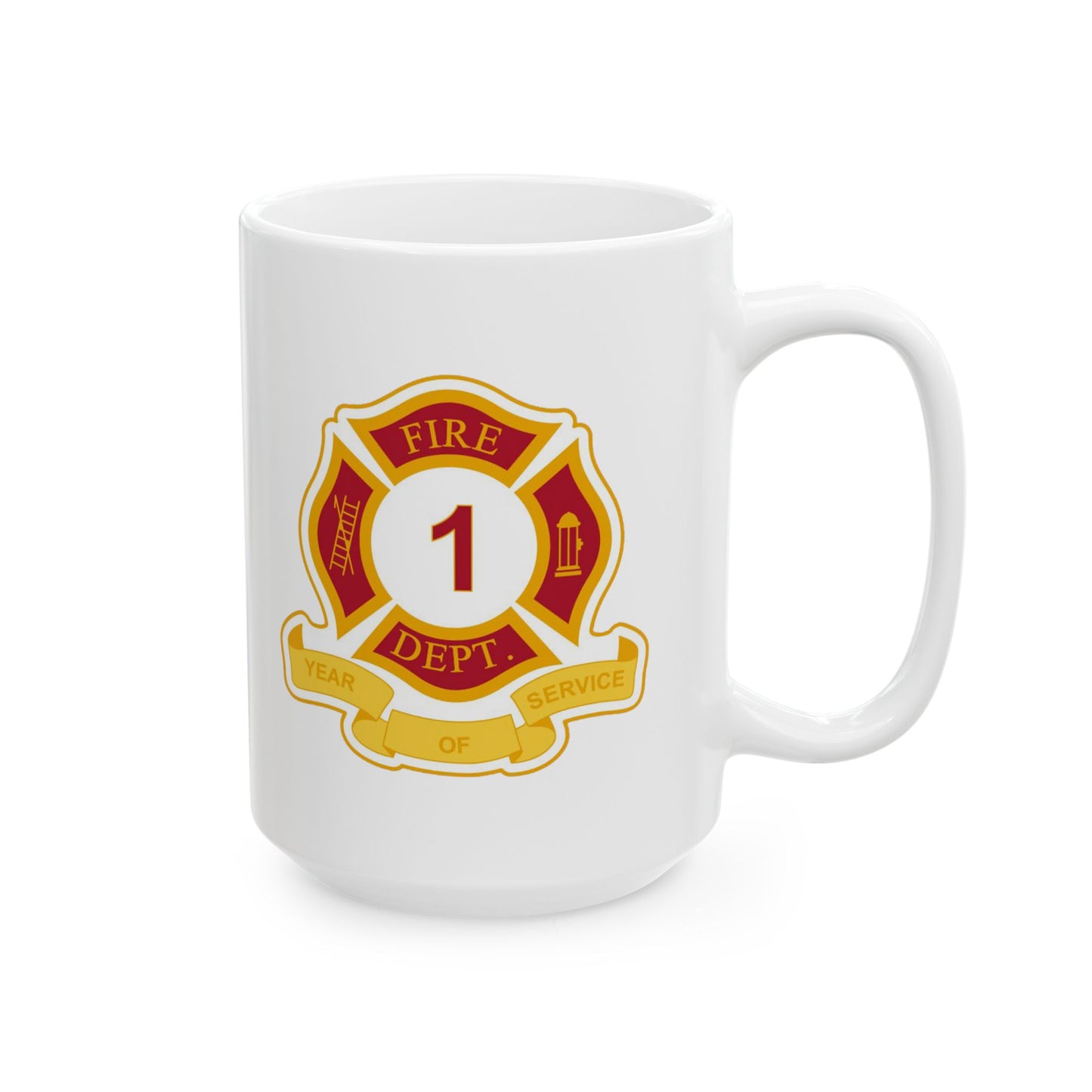 FD 1 Years of Service Mug