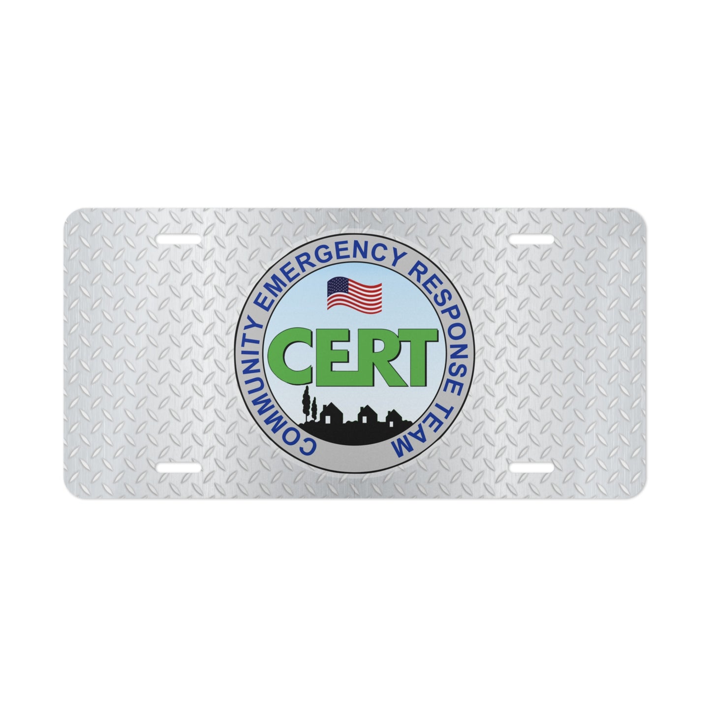 CERT License Plate
