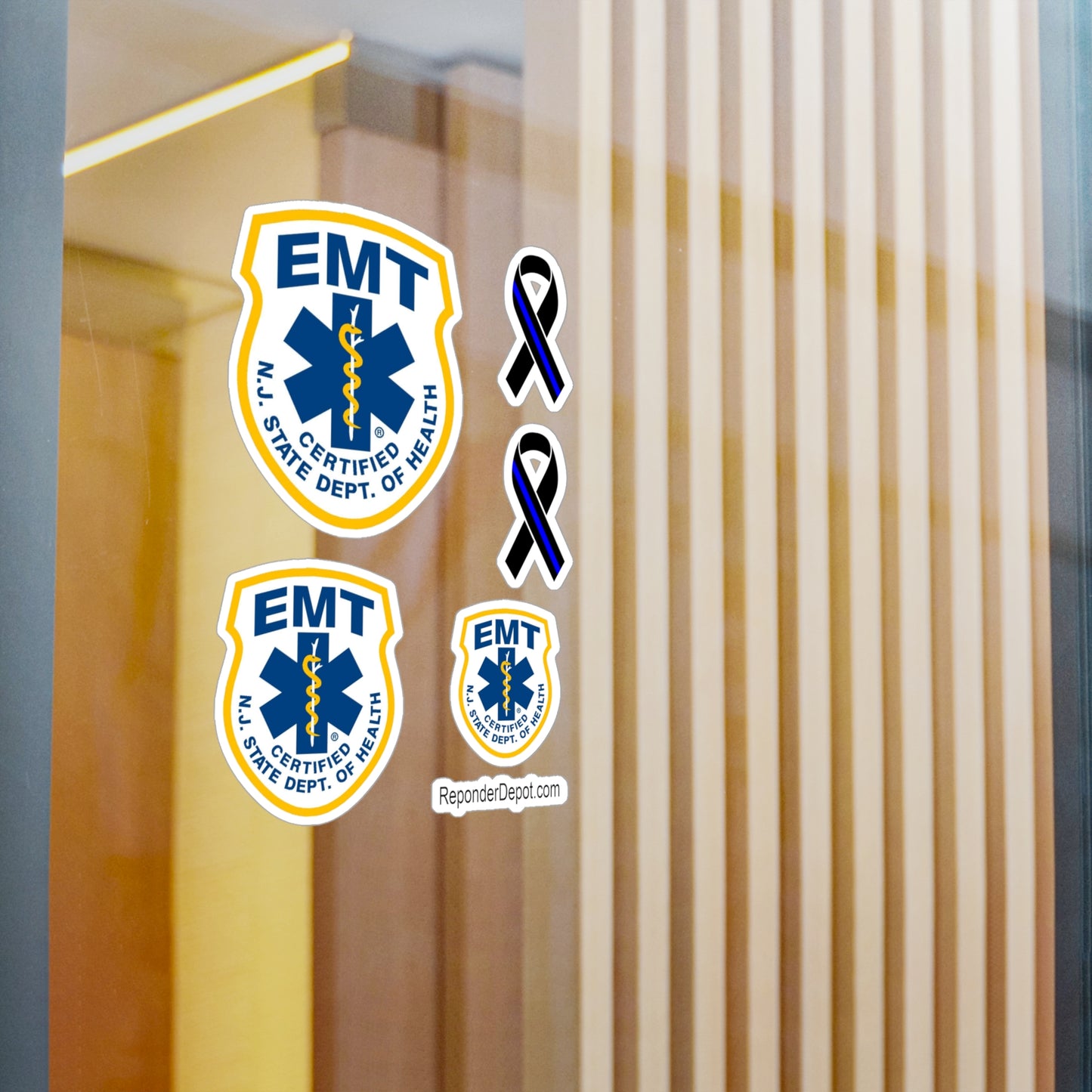 NJ - EMT Decal Set