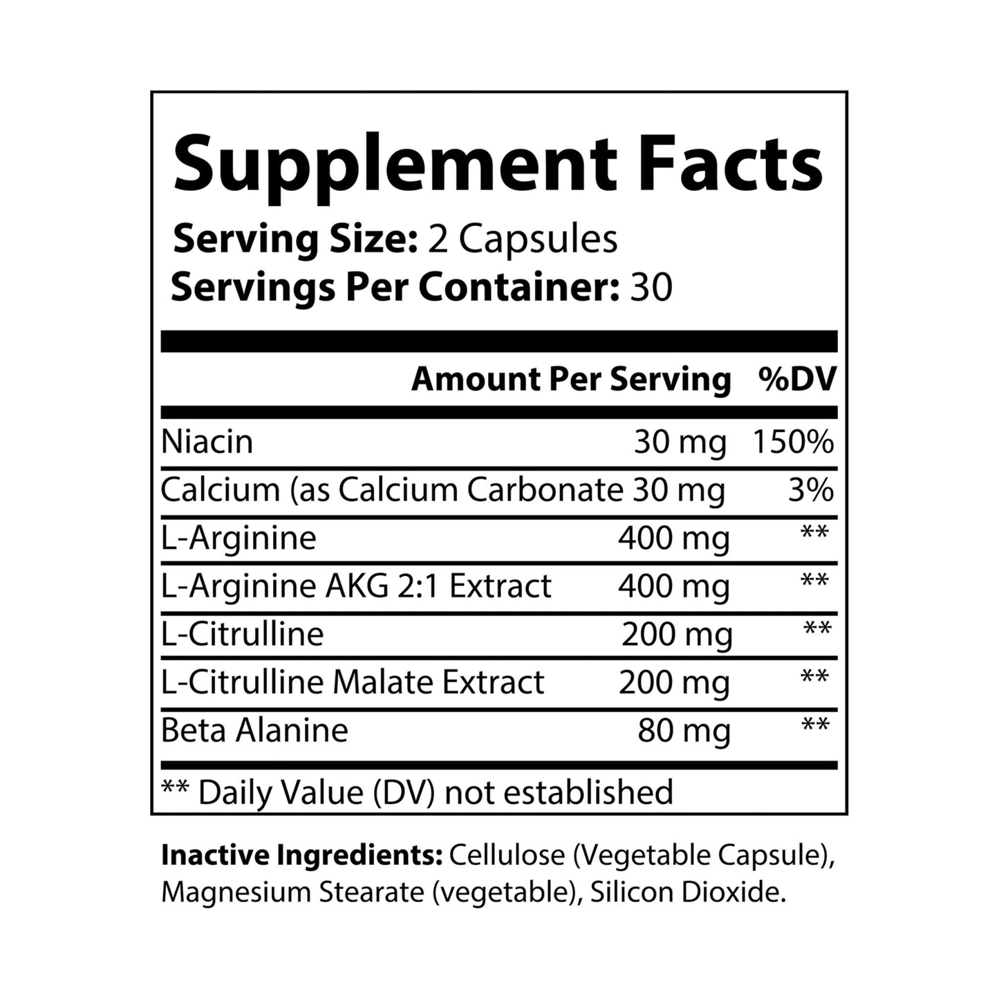 L-Arginine Supplement
